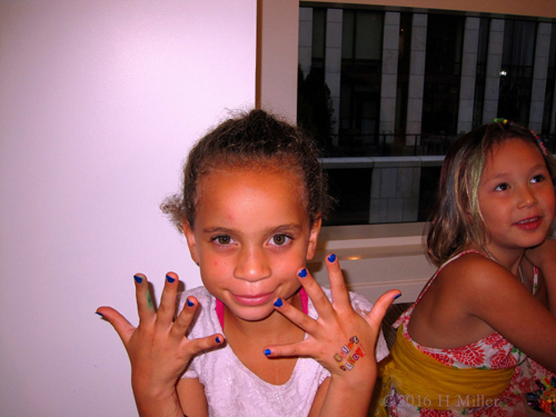 Mini Manis And Temporary Tattoos Are Awesome! Mini Manis And Temporary Tattoos Are Awesome!