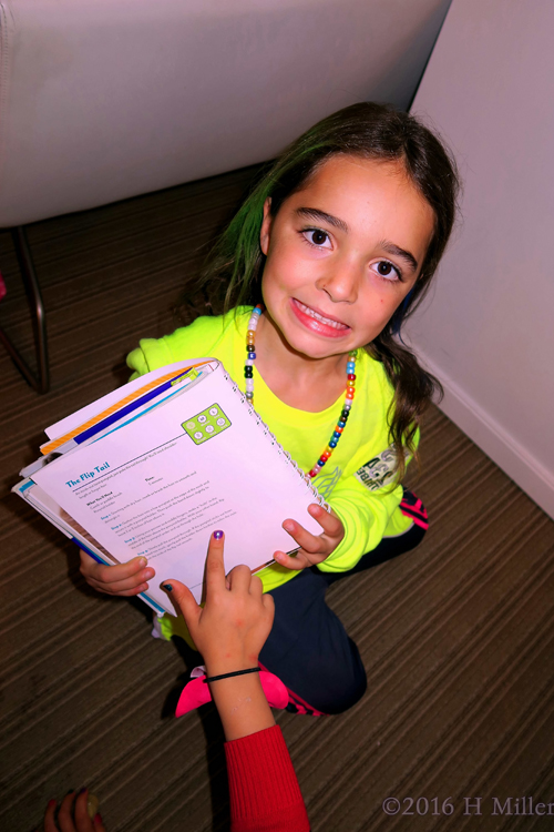 Picking Out Their Spa Party Hairstyles Picking Out Their Spa Party Hairstyles
