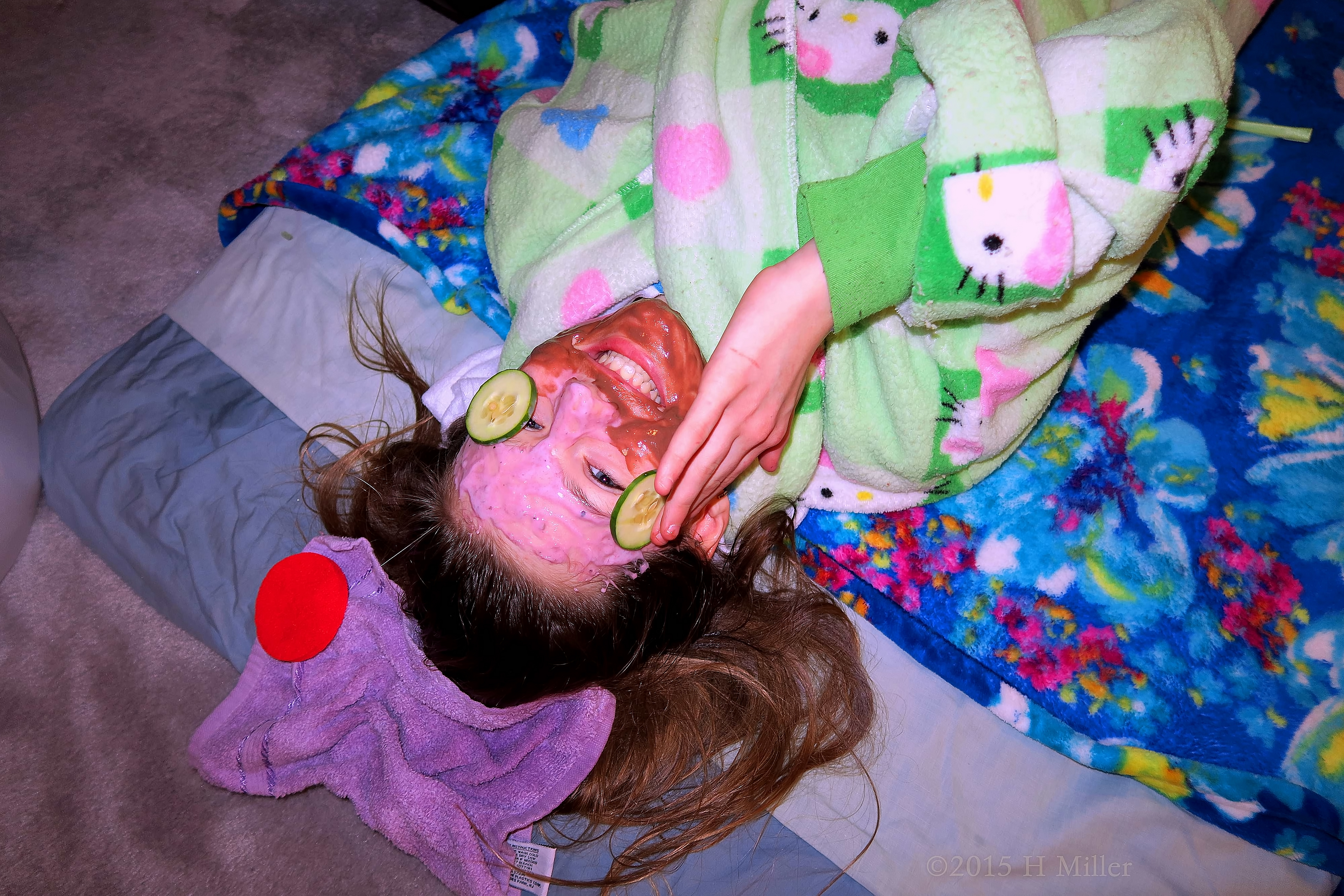 Laughing During Facials Laughing During Facials