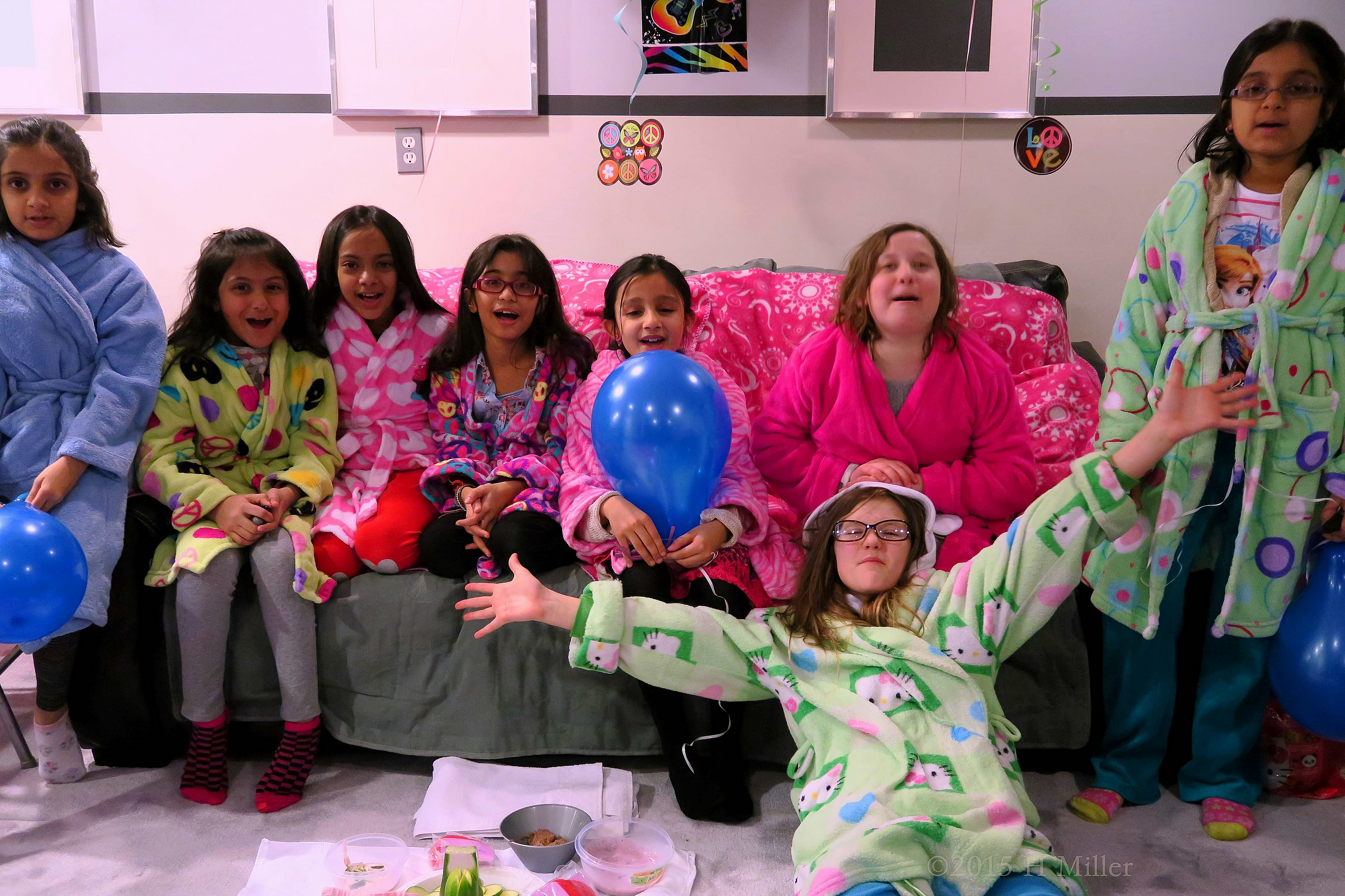 Spa Party Group Pic. Spa Party Group Pic.