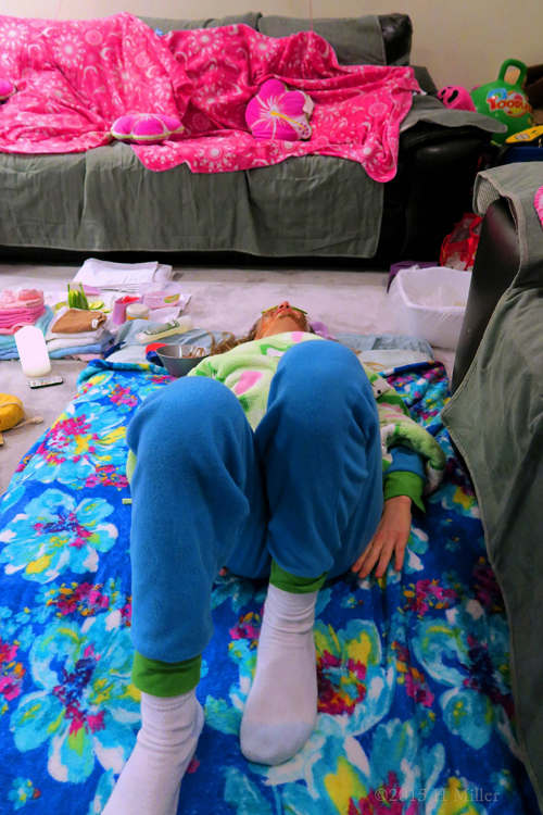 Laying Down In The Facial And Massage Area Laying Down In The Facial And Massage Area