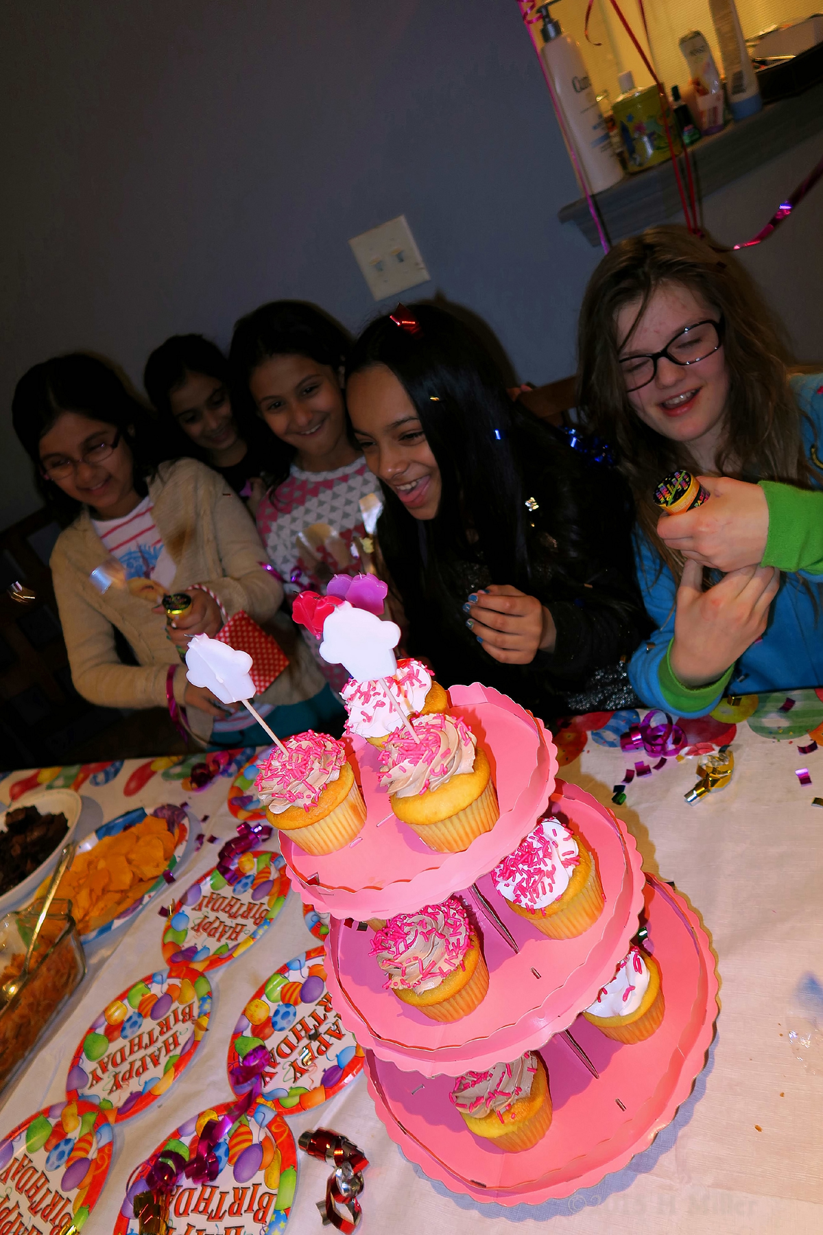 The Girls Are Excited For Cake! 1