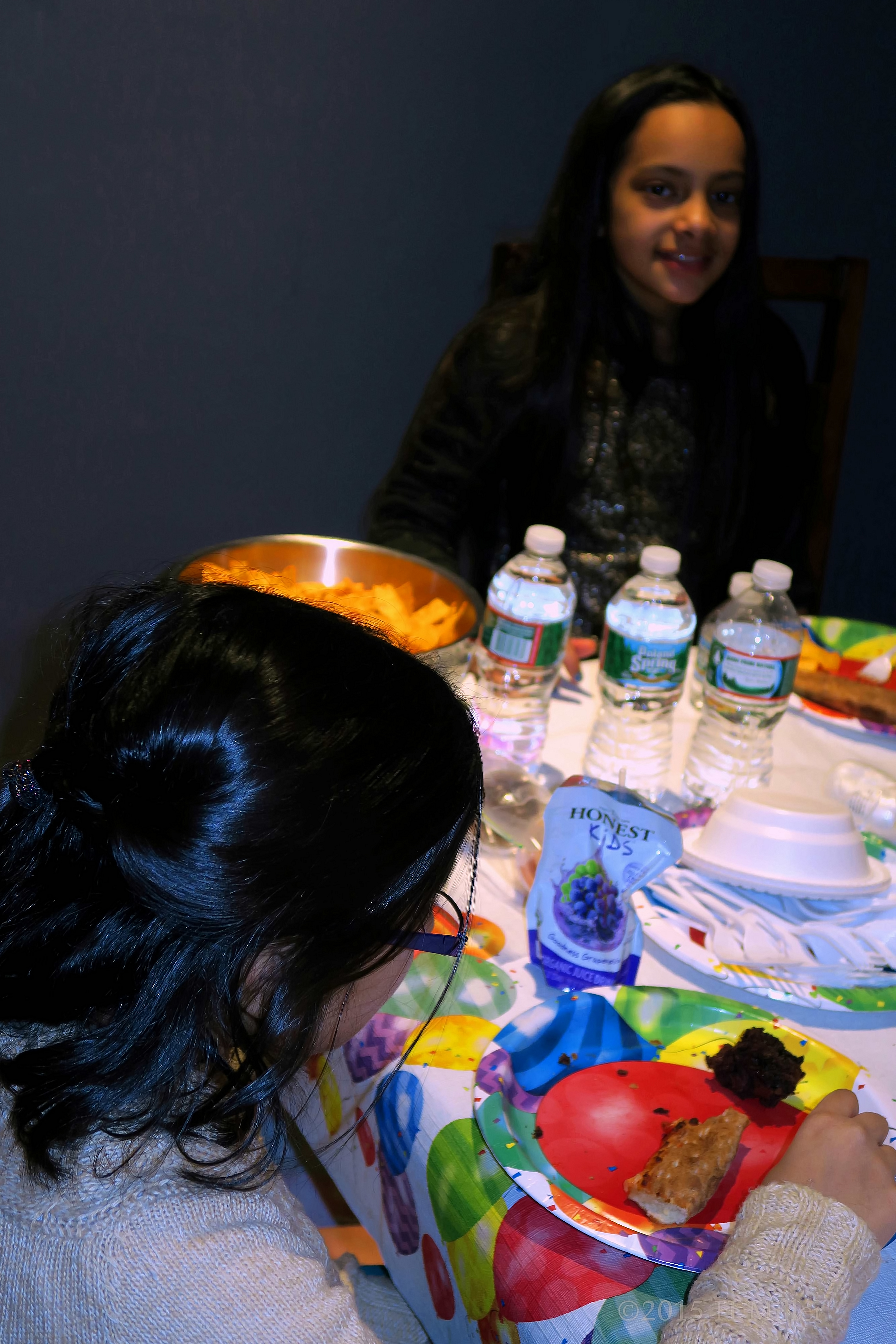 Friends Chilling During Dinner Friends Chilling During Dinner