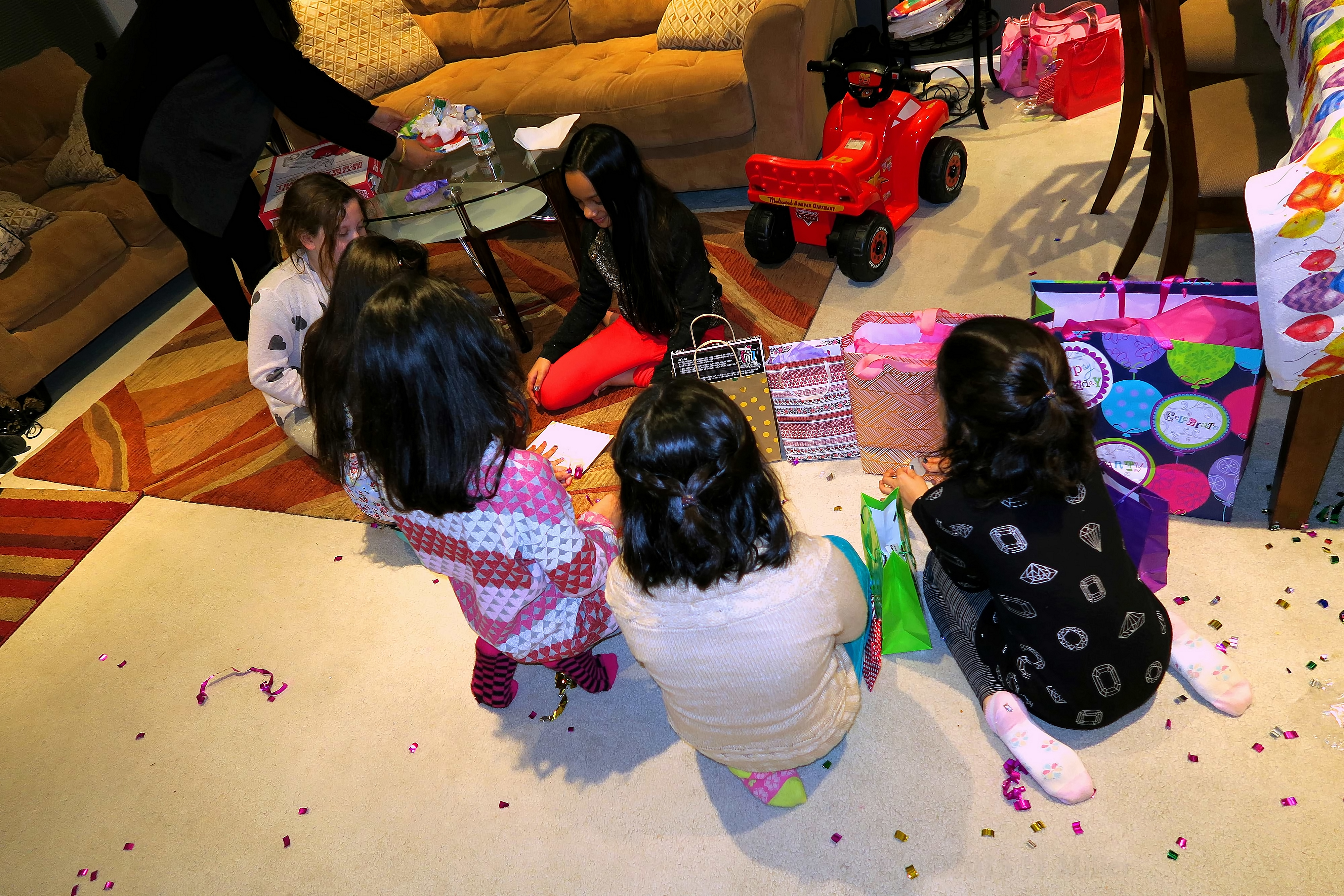 Gathered Around For Gifts! 4 Gathered Around For Gifts! 4