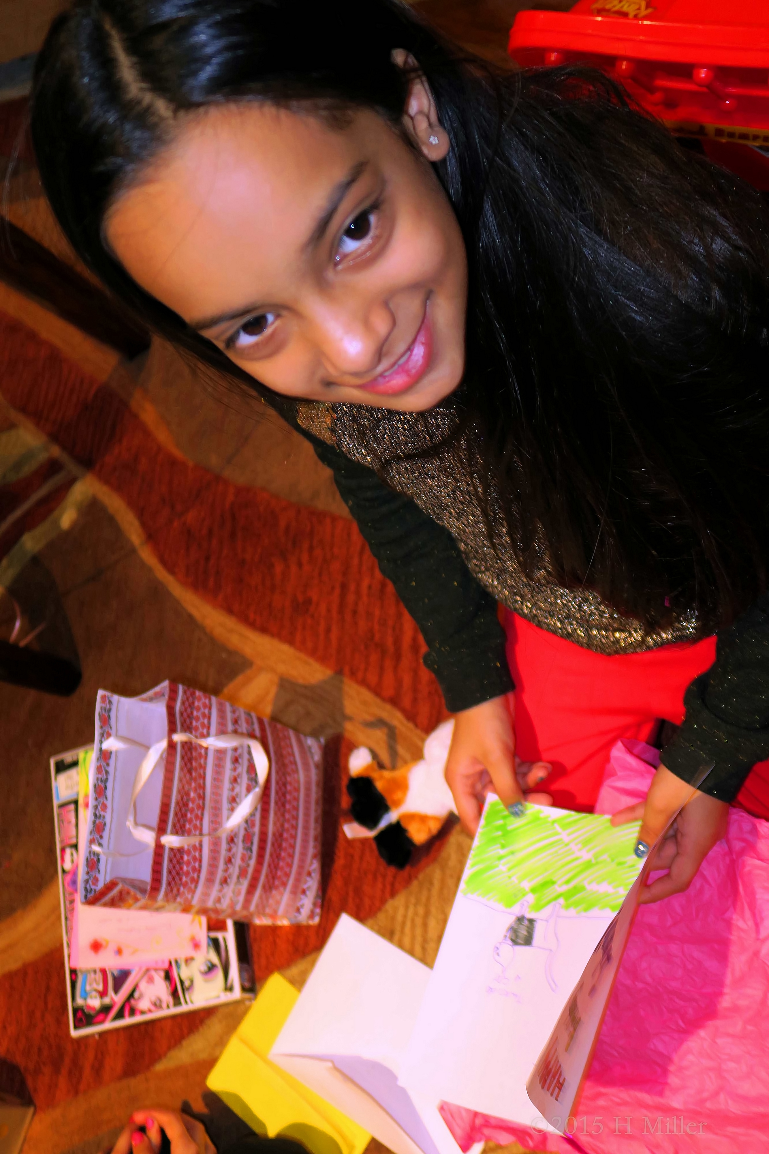 Opening Her Birthday Cards 4 Opening Her Birthday Cards 4