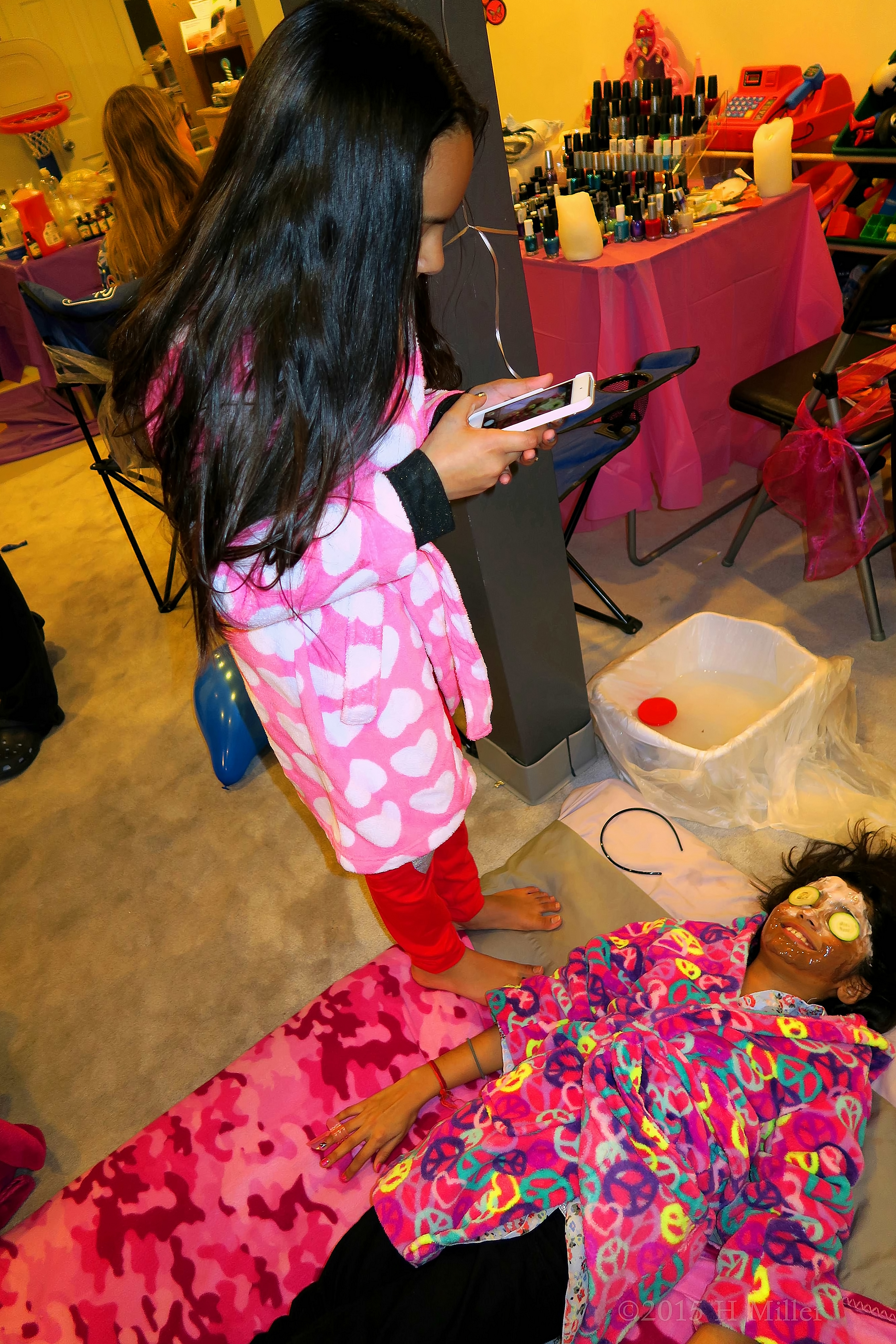 Talking In The Facial And Massage Area Talking In The Facial And Massage Area