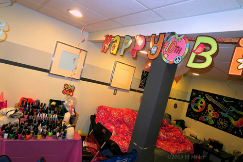 Birthday Decorations In The Home Kids Spa