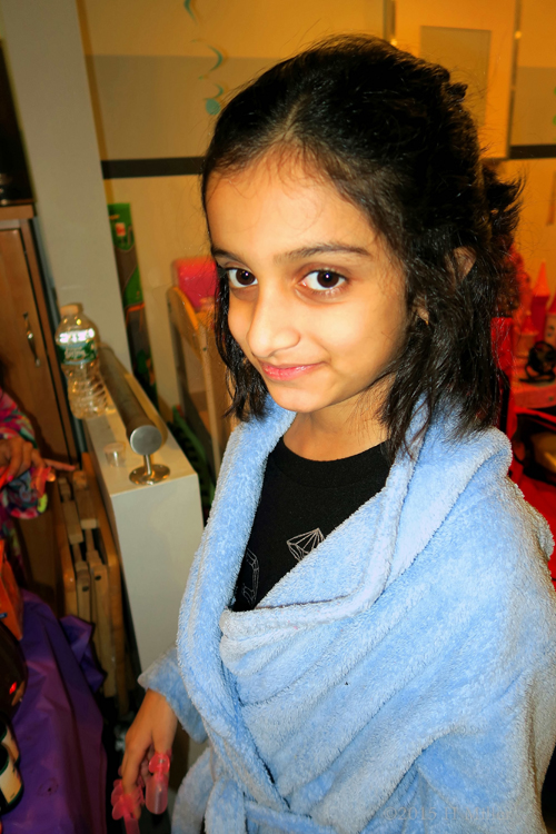 Chilling Out During The Spa Party Chilling Out During The Spa Party