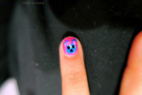 Cute Mouse Nail Ar