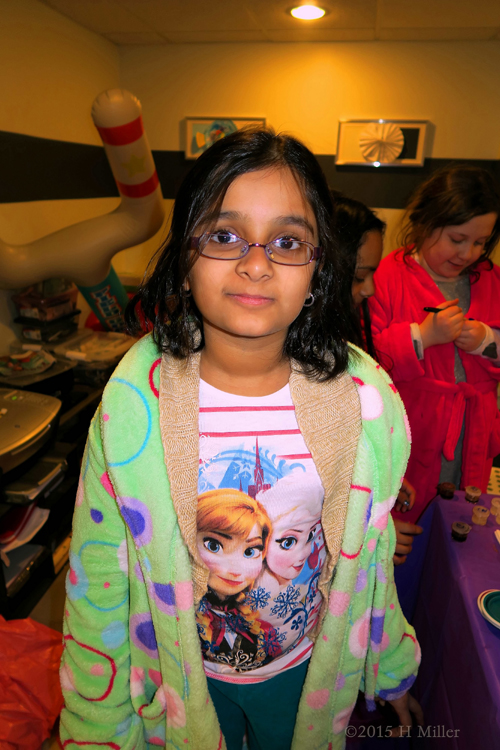 Just Having Fun During The Kids Spa Party Just Having Fun During The Kids Spa Party