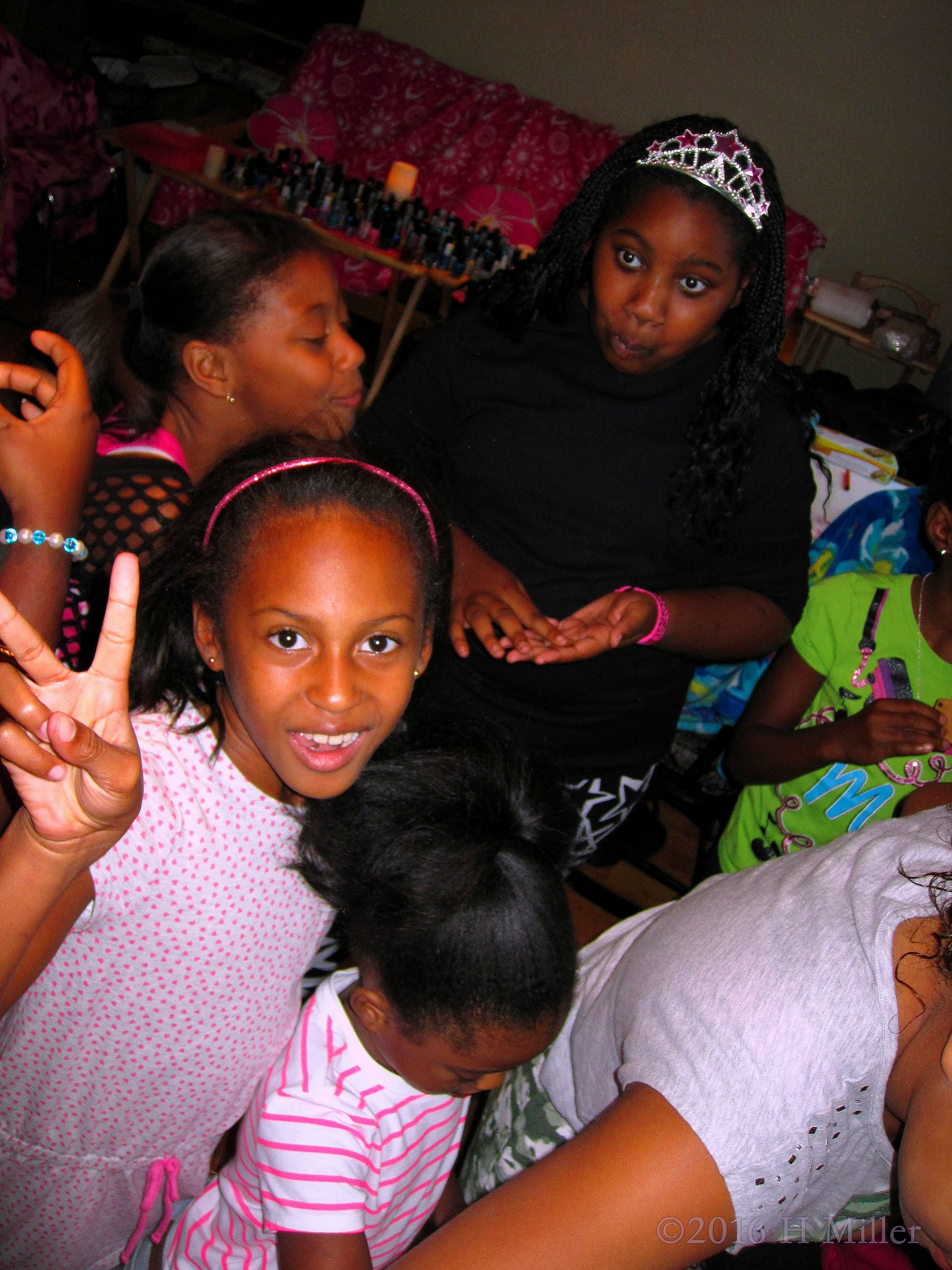 Party Guests Having Fun Mingling At Syndey's Spa Party Party Guests Having Fun Mingling At Syndey's Spa Party