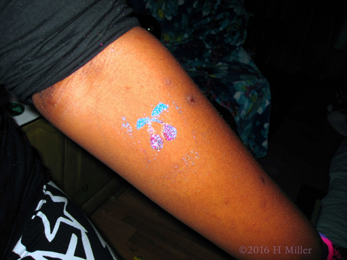 Dazzling Cherry Skin Art Temporary Tattoo Dazzling Cherry Skin Art Temporary Tattoo