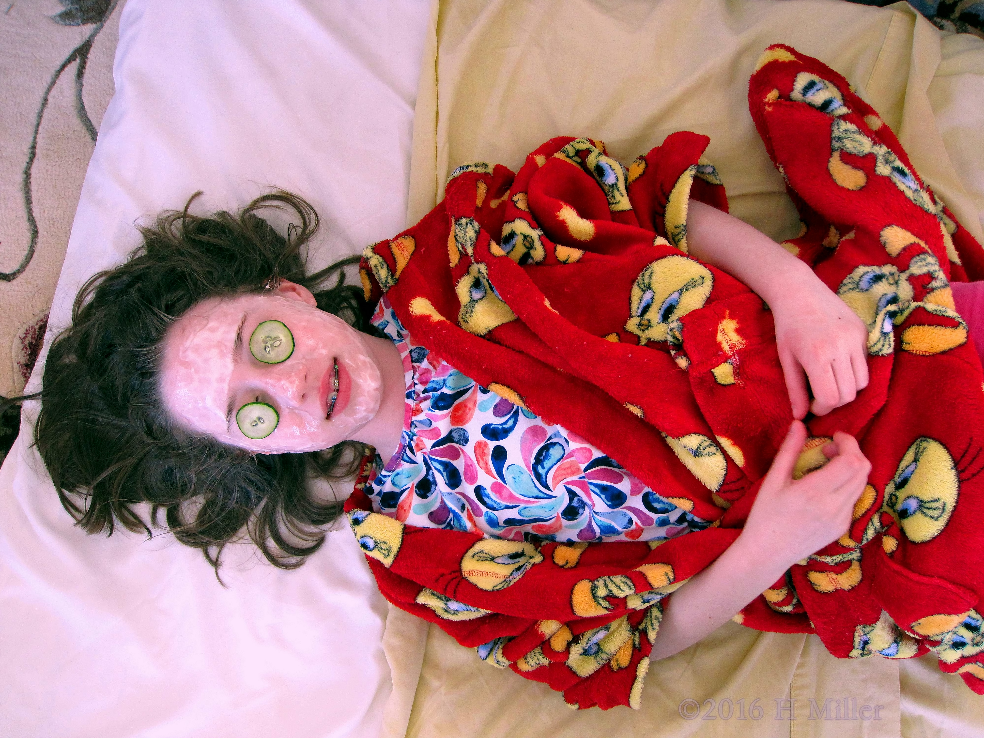 Birthday Girl Relaxing Birthday Girl Relaxing