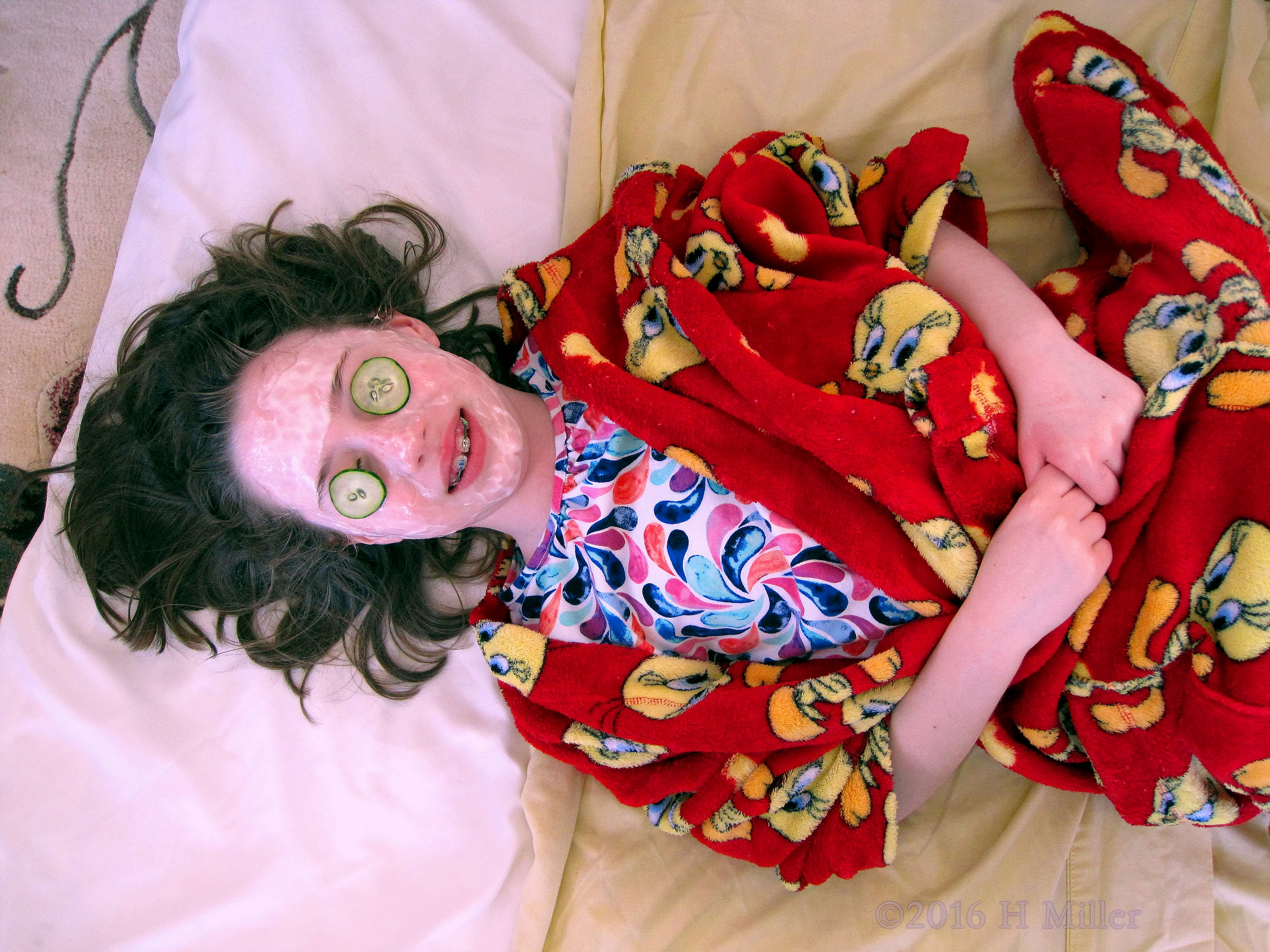 She Looks Quite Happy! She Looks Quite Happy!