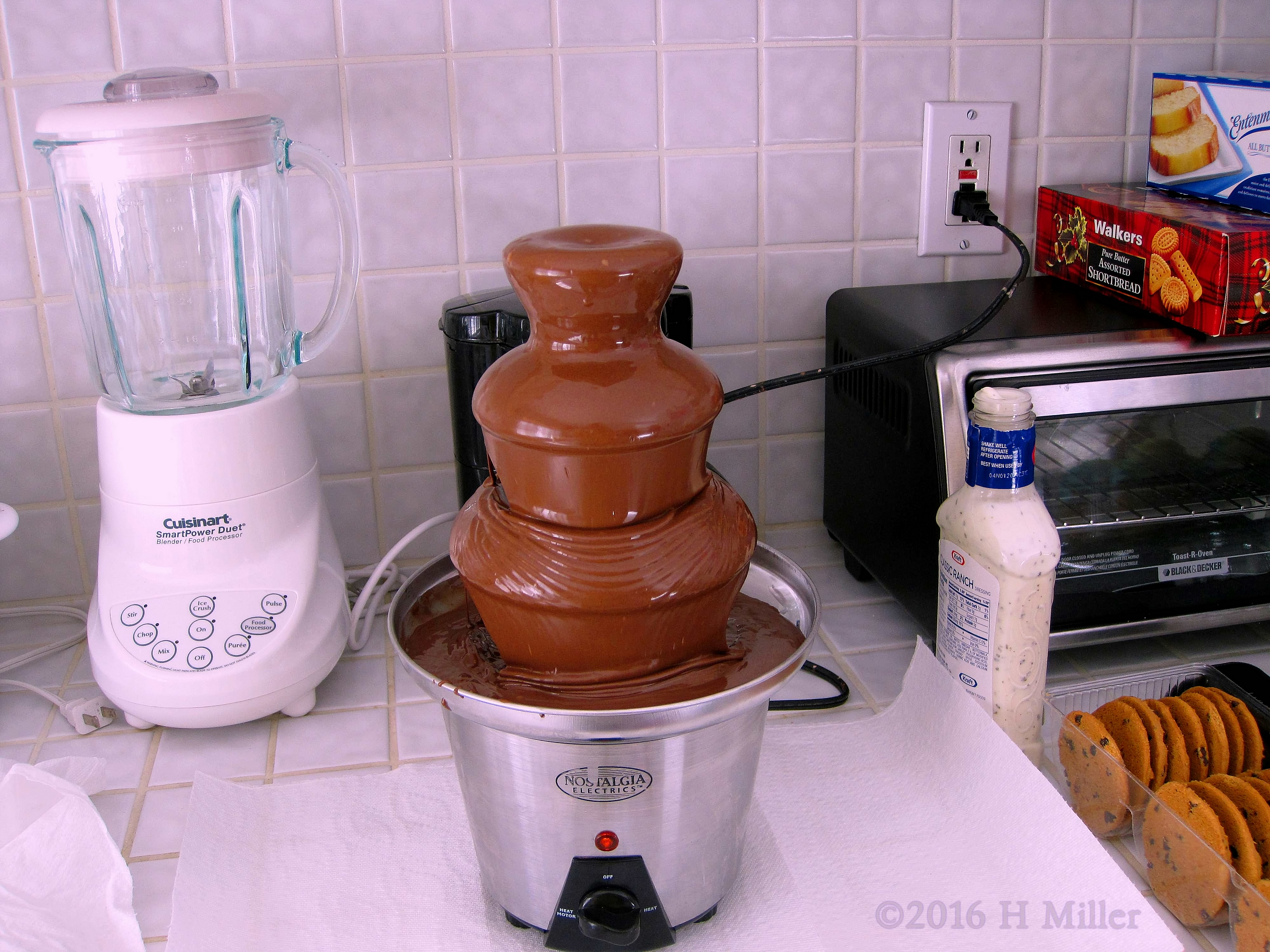 Yum! A Chocolate Fountain!! Yum! A Chocolate Fountain!!