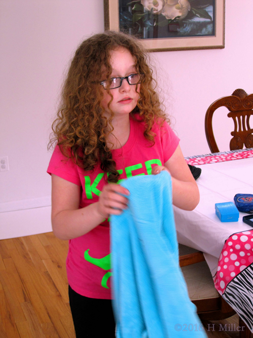 Girls Getting Ready For The Spa! Girls Getting Ready For The Spa!