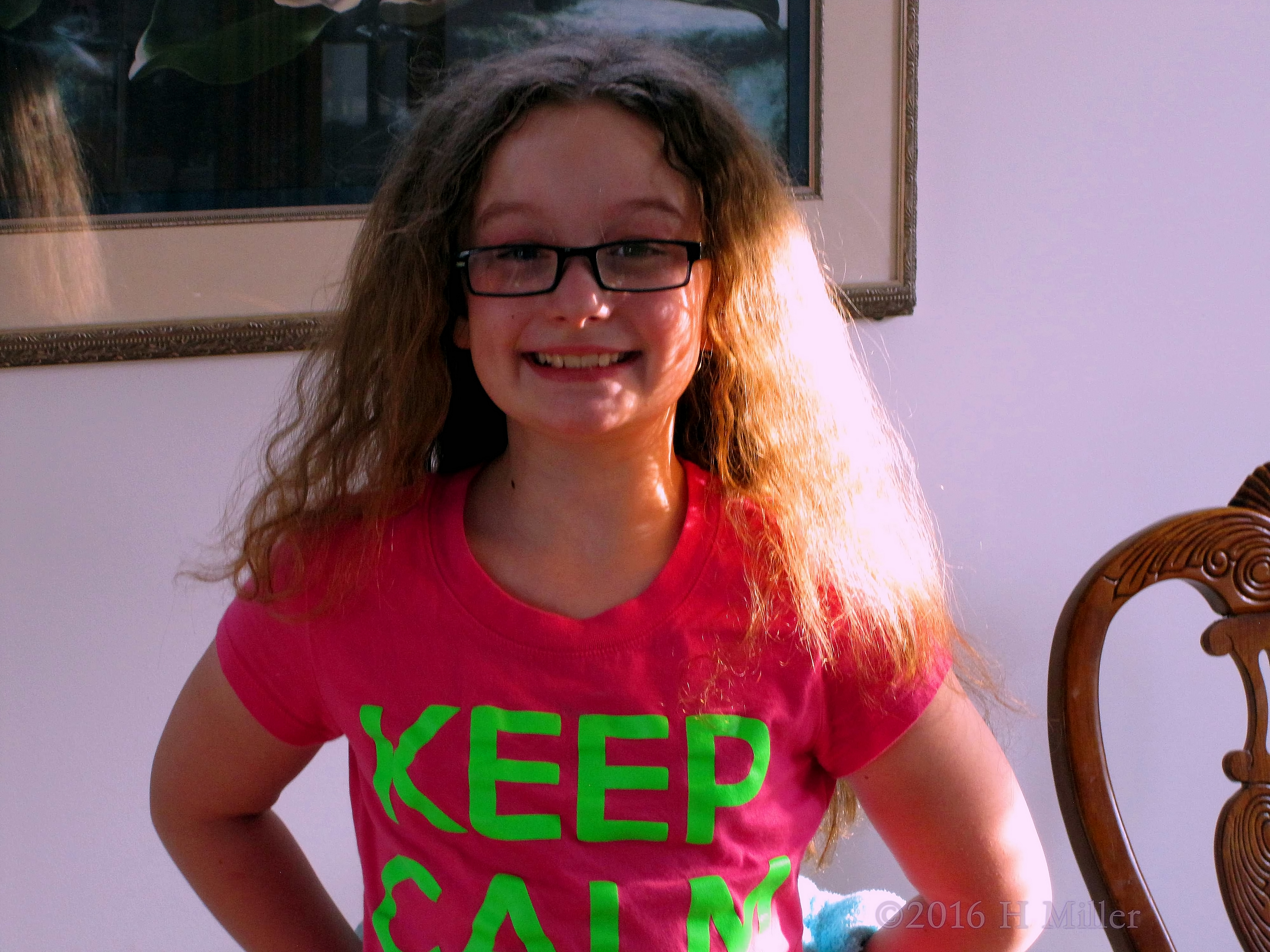 After The Kids Spa Party She Is Smiling! After The Kids Spa Party She Is Smiling!