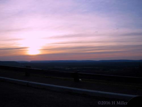 The Lookout Point Driving Back Has Such A Wonderful View Of The Beautiful Sunset!
