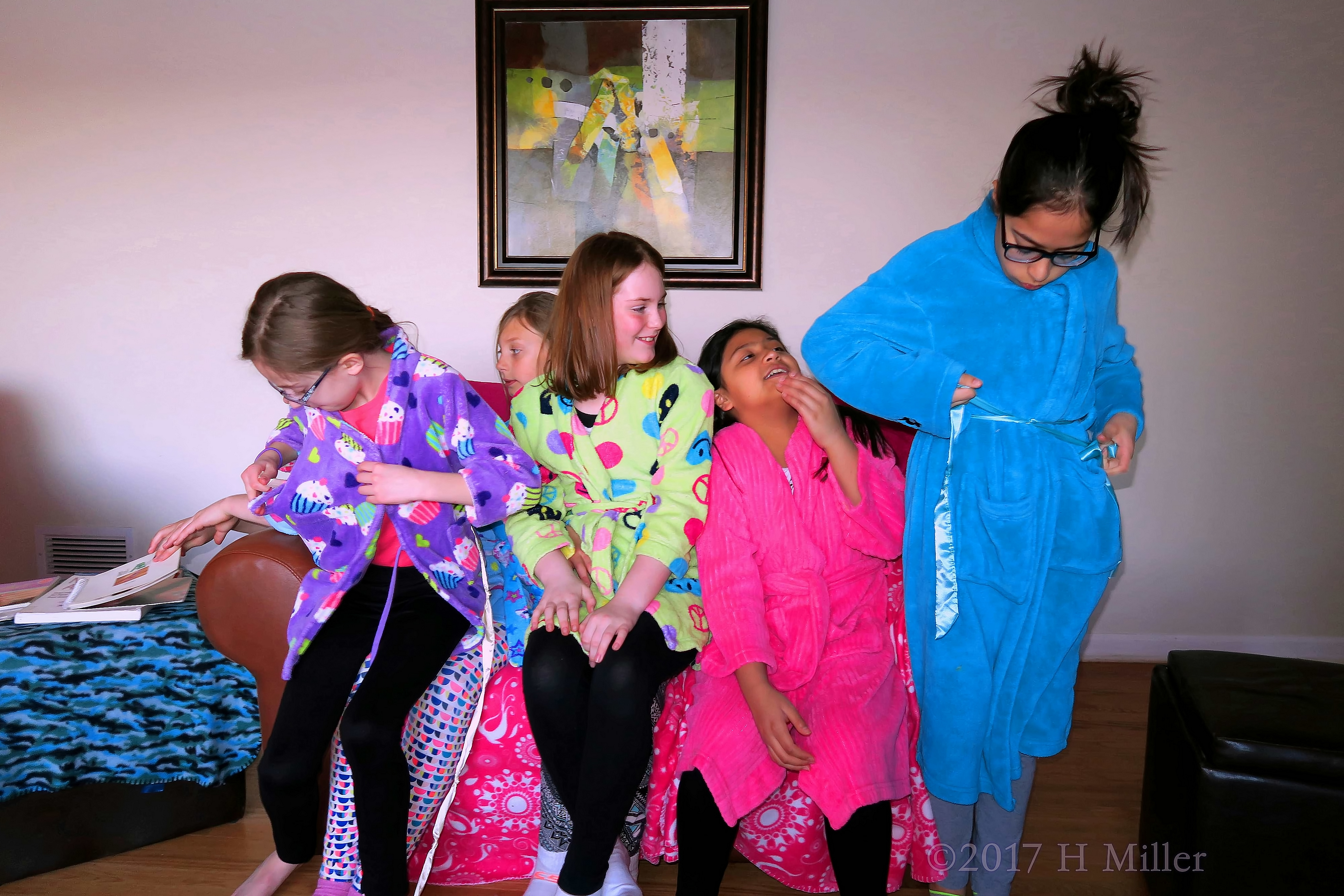 Everyone Striking A Pose In Their Spa Robes Everyone Striking A Pose In Their Spa Robes