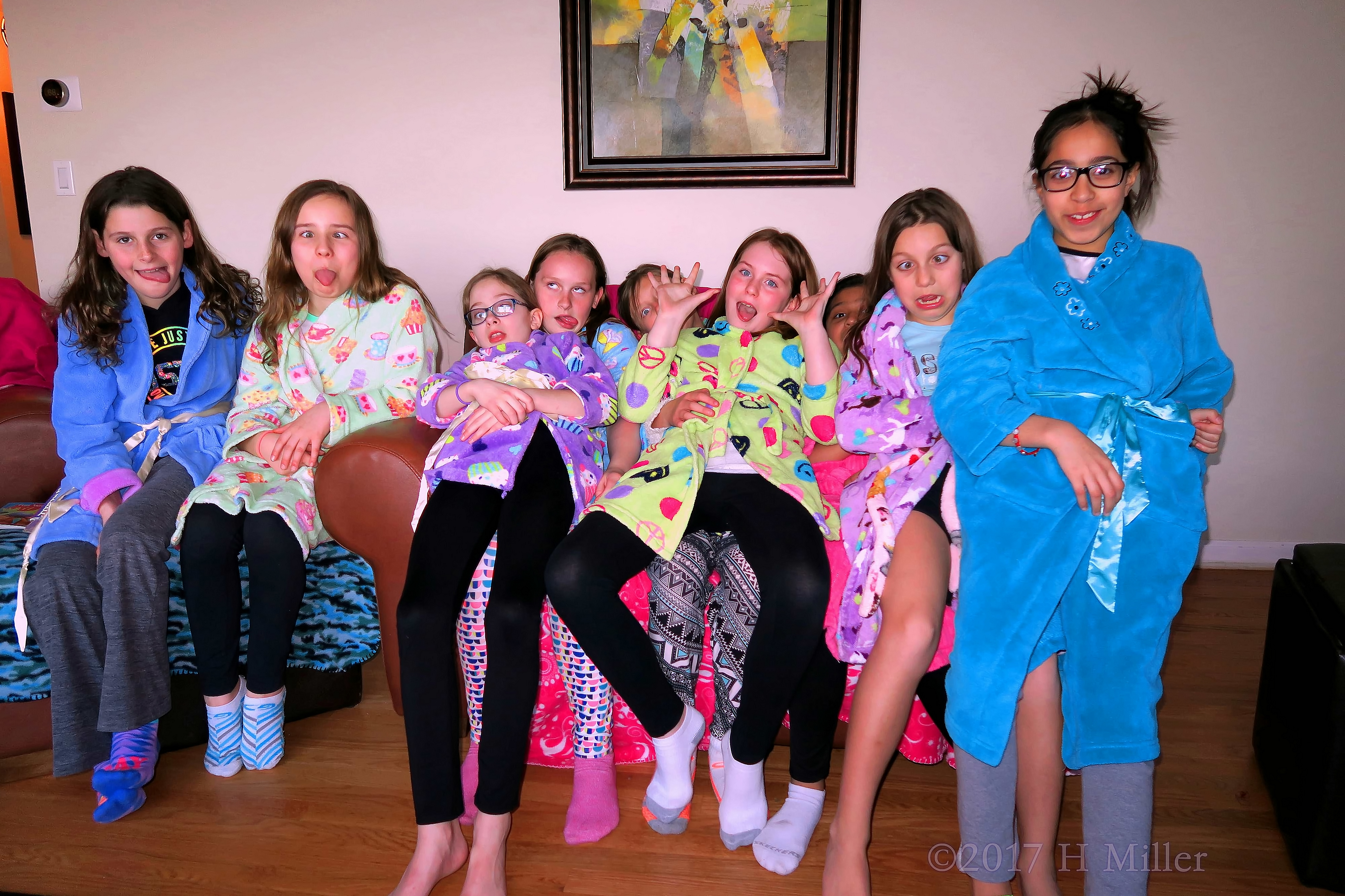 Fun Spa Party Group Photo Fun Spa Party Group Photo