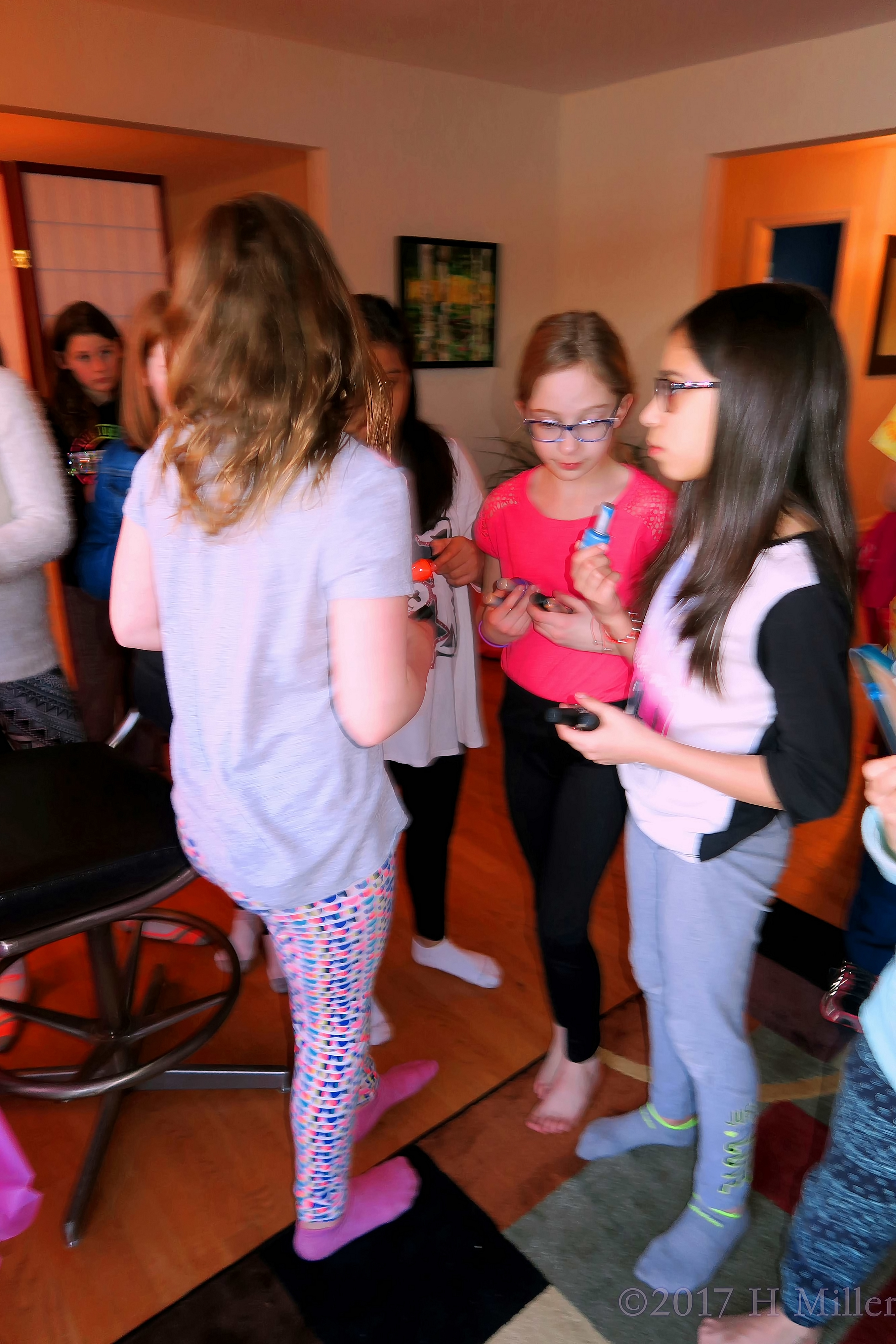 Getting Their Polish Ready For Mini Mani Pedis Getting Their Polish Ready For Mini Mani Pedis