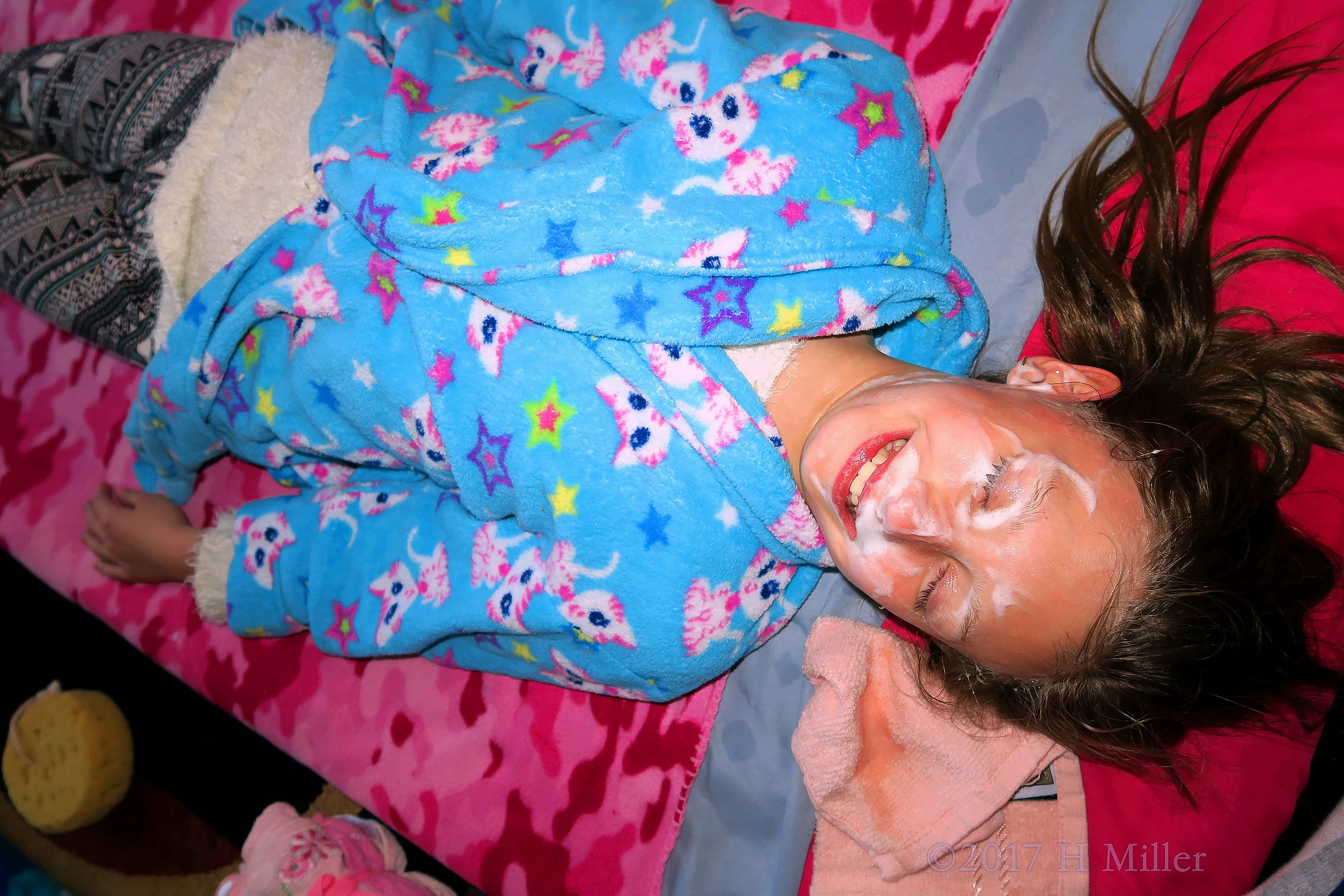 Smiling Because This Kids Facial Is Just So Relaxing Smiling Because This Kids Facial Is Just So Relaxing