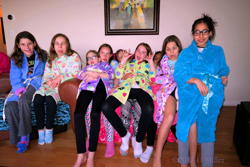 Fun Spa Party Group Photo Fun Spa Party Group Photo