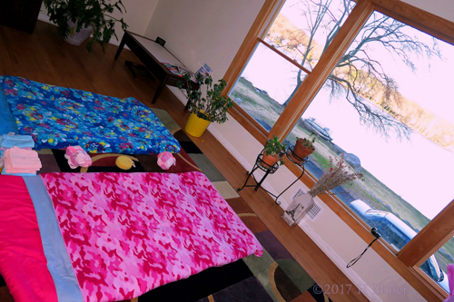 Kids Spa Facial Station Overlooking Scenic Views Kids Spa Facial Station Overlooking Scenic Views