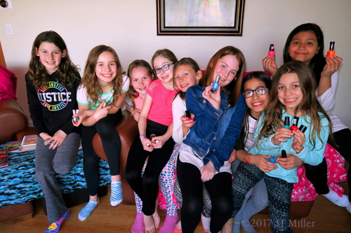 Pink, Orange, Blue, Red........ All The Colors Of The Rainbow For Their Girls Manis! Pink, Orange, Blue, Red........ All The Colors Of The Rainbow For Their Girls Manis!