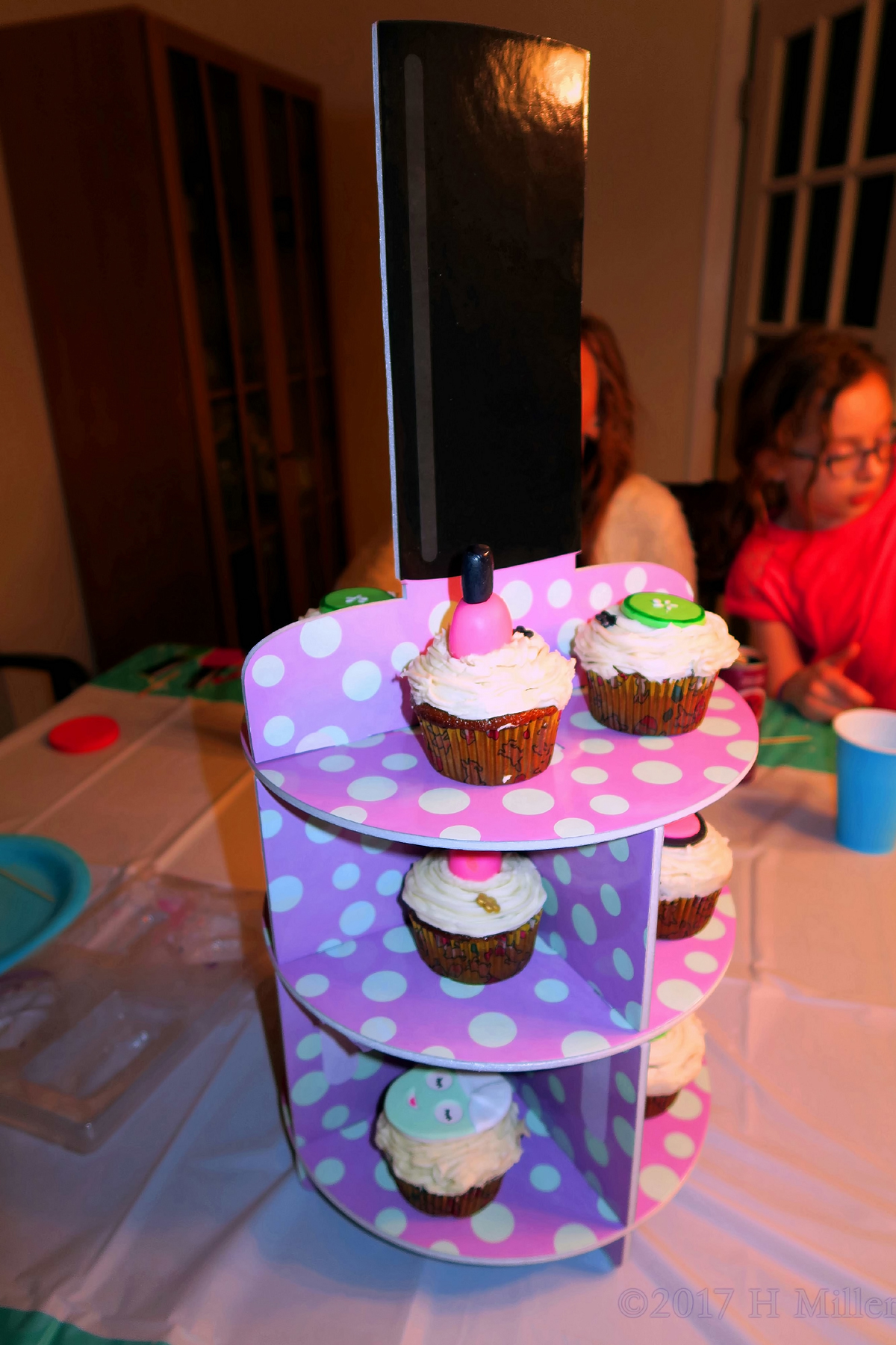 Delicious Looking Cupcakes On Display 