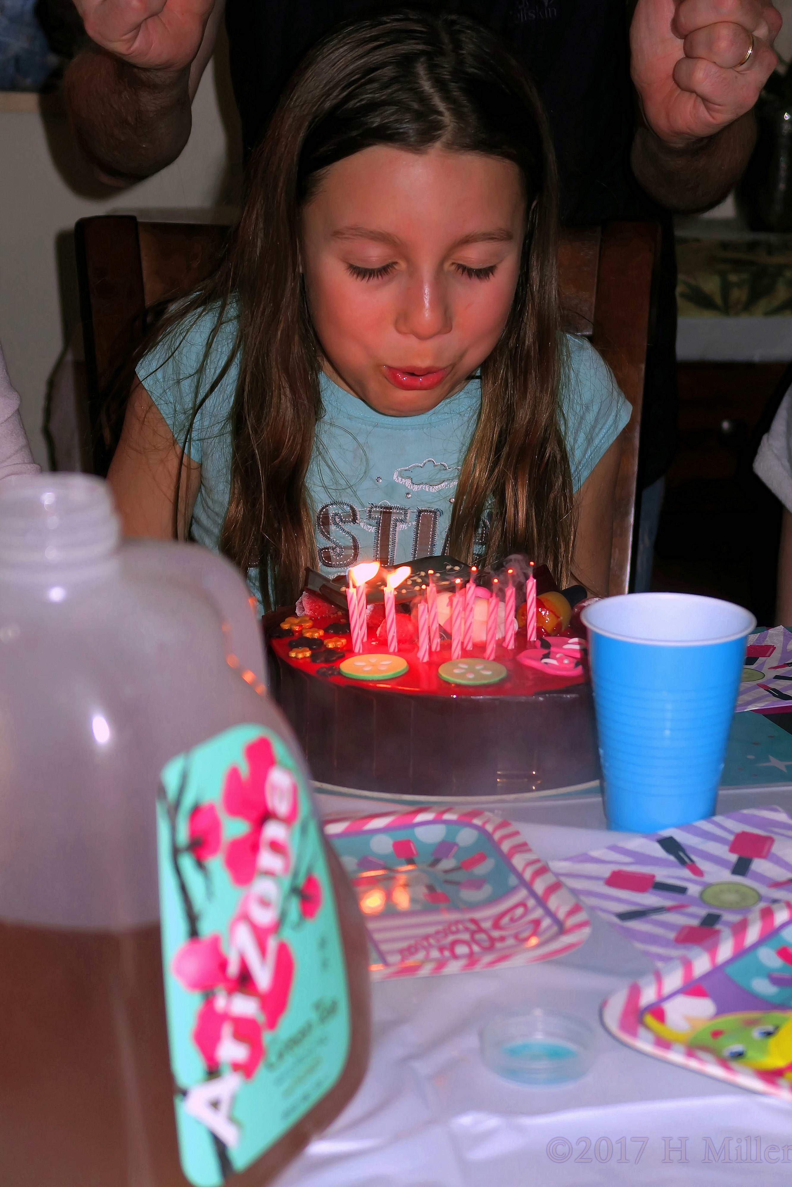 Make A Wish And Blow Out Your Candles Birthday Girl! 