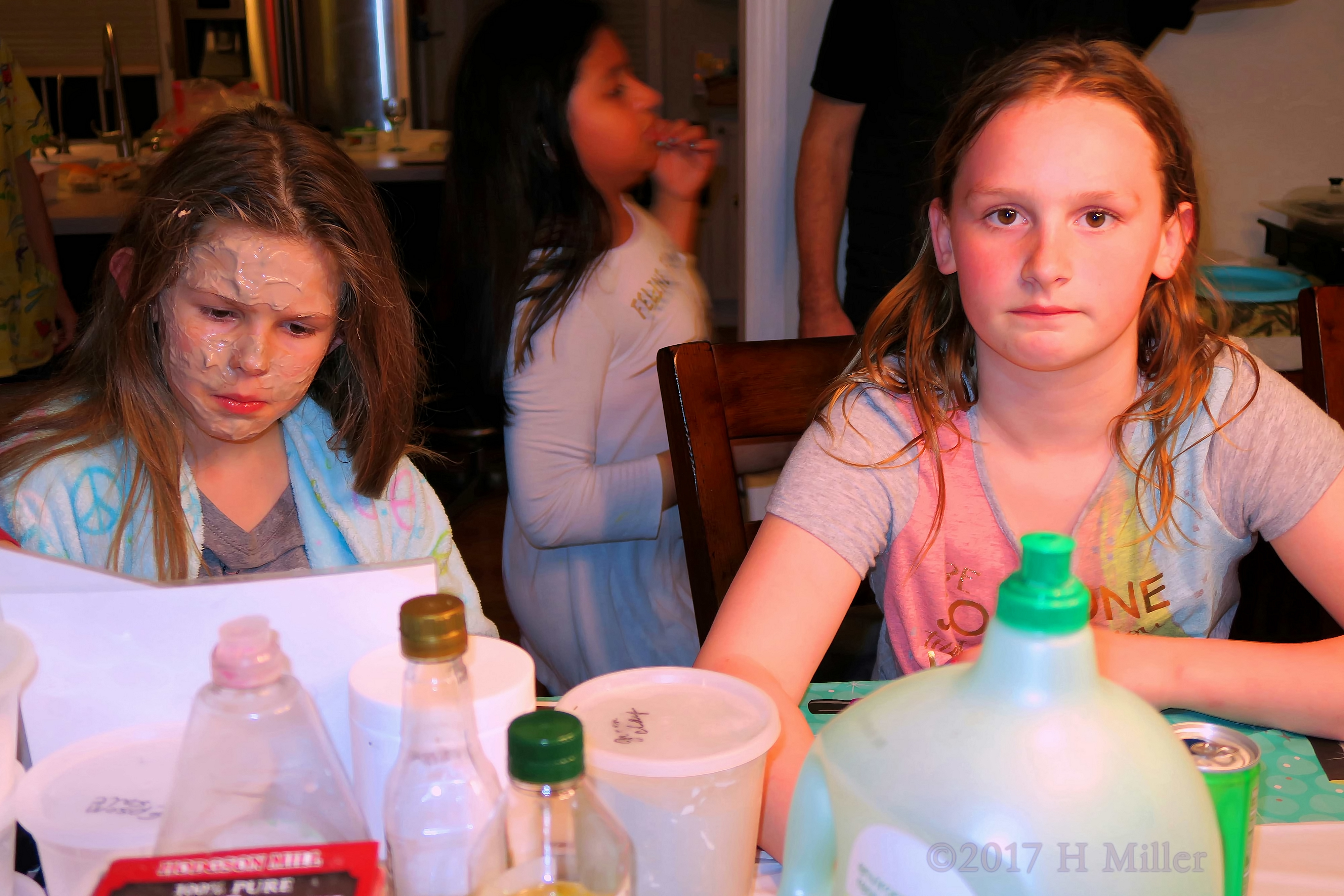 Party Guests Making Crafts At The Kids Craft Station Party Guests Making Crafts At The Kids Craft Station