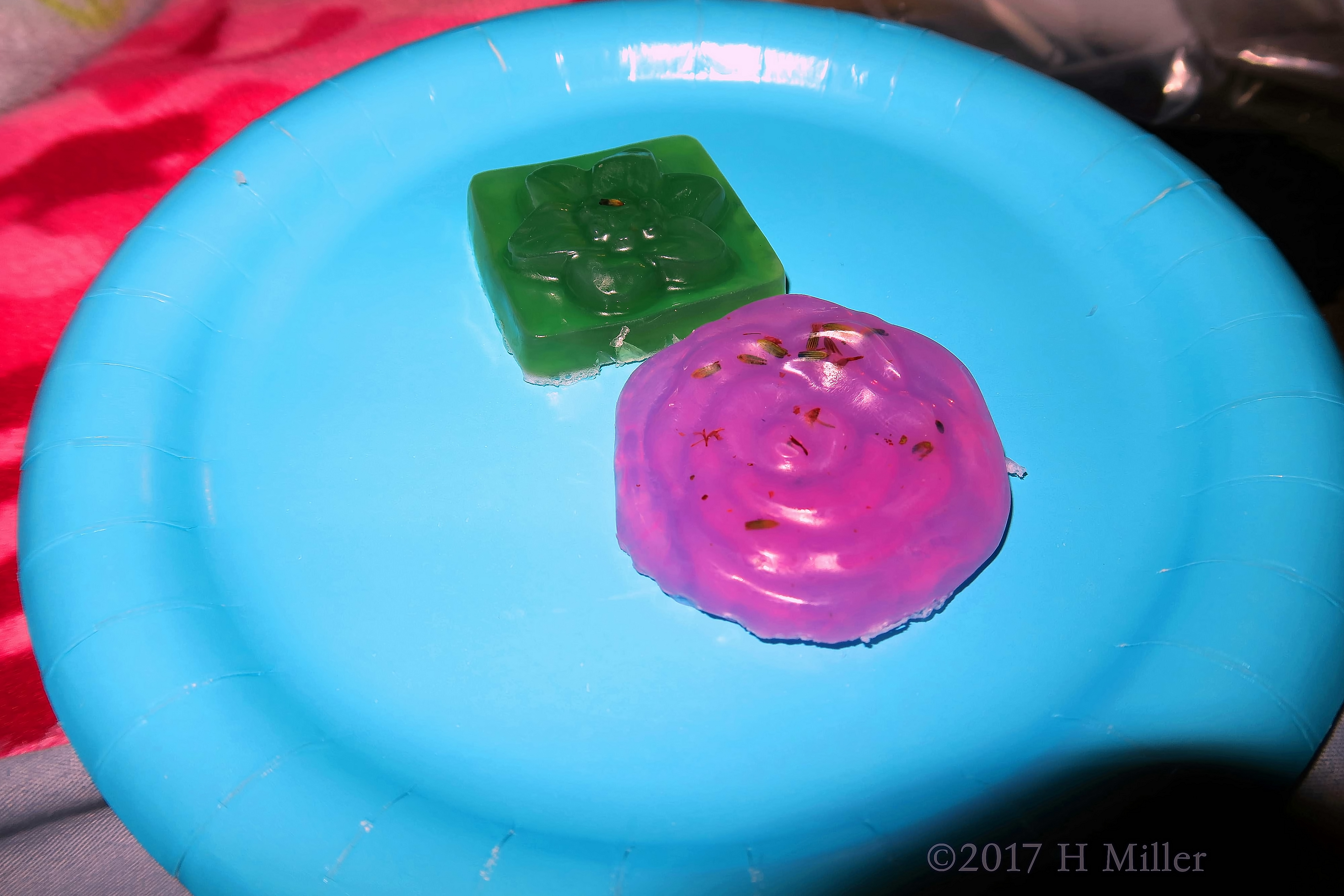 Pink And Green Rose Petal Soap Kids Crafts 