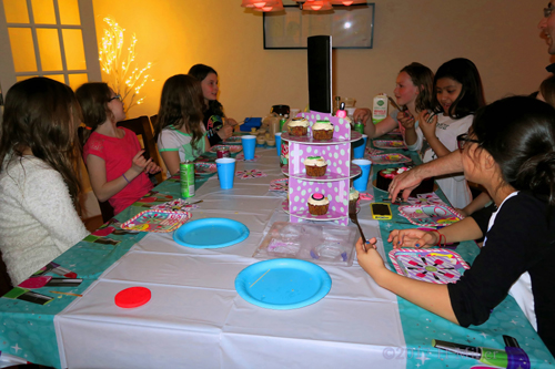 Party Guests Getting Ready To Enjoy Some Cake Party Guests Getting Ready To Enjoy Some Cake