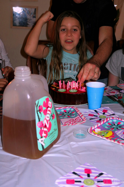 Tessa Having A Blast At Her Spa Party Tessa Having A Blast At Her Spa Party