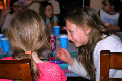 Whispering A Joke Between Friends Whispering A Joke Between Friends