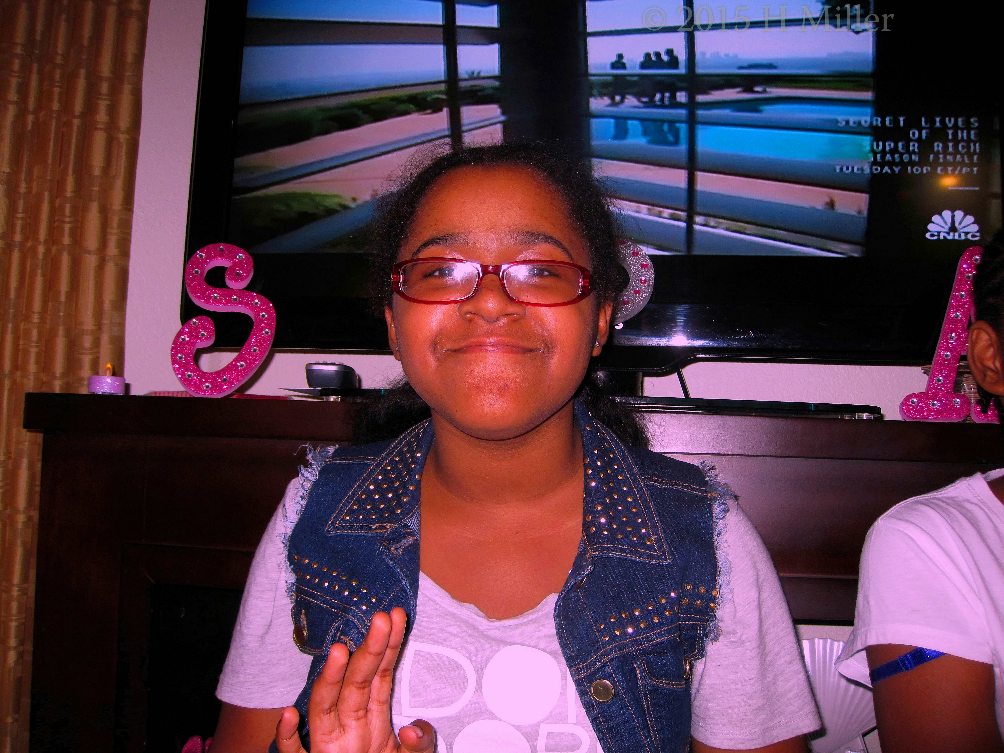 Another Spa Party Guest Having A Fun Time. Another Spa Party Guest Having A Fun Time.