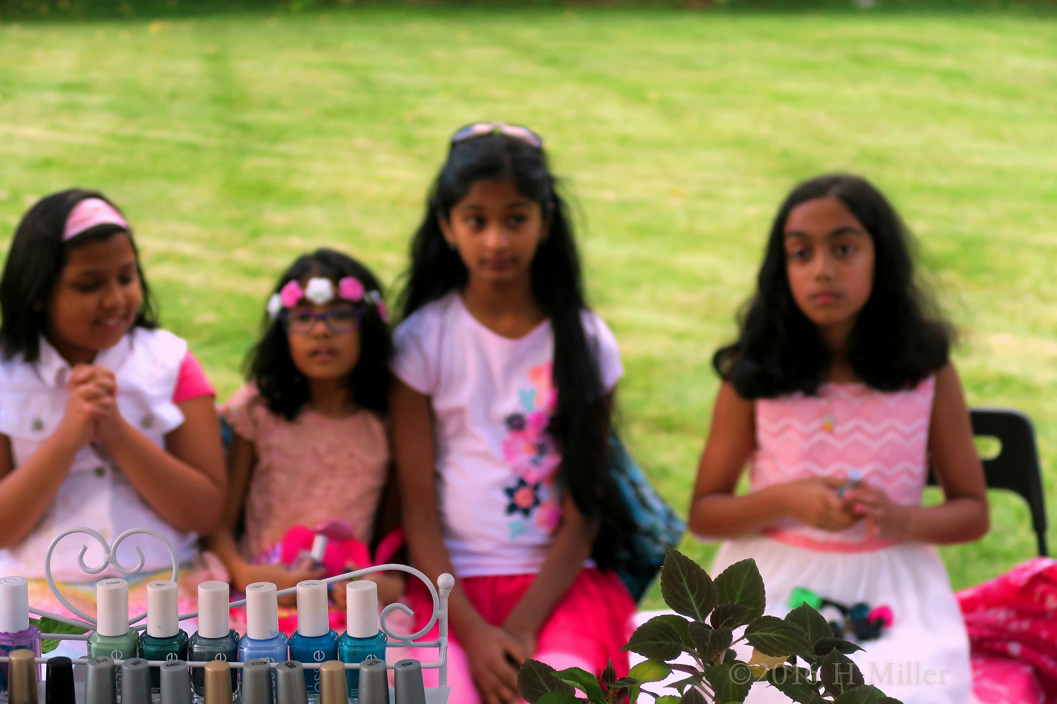 Close Up Of Some Aqua And Teal Girls Nail Polish Shades Close Up Of Some Aqua And Teal Girls Nail Polish Shades