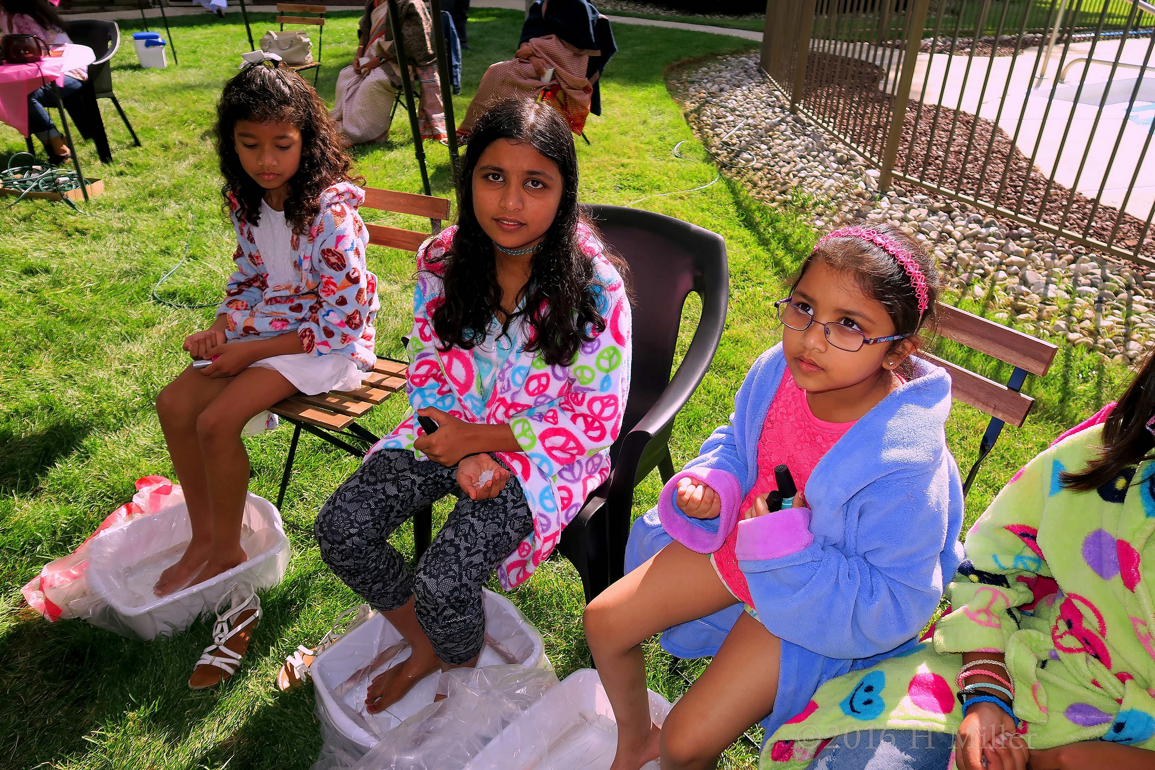 Happy To Get Their Kids Pedicure! Happy To Get Their Kids Pedicure!