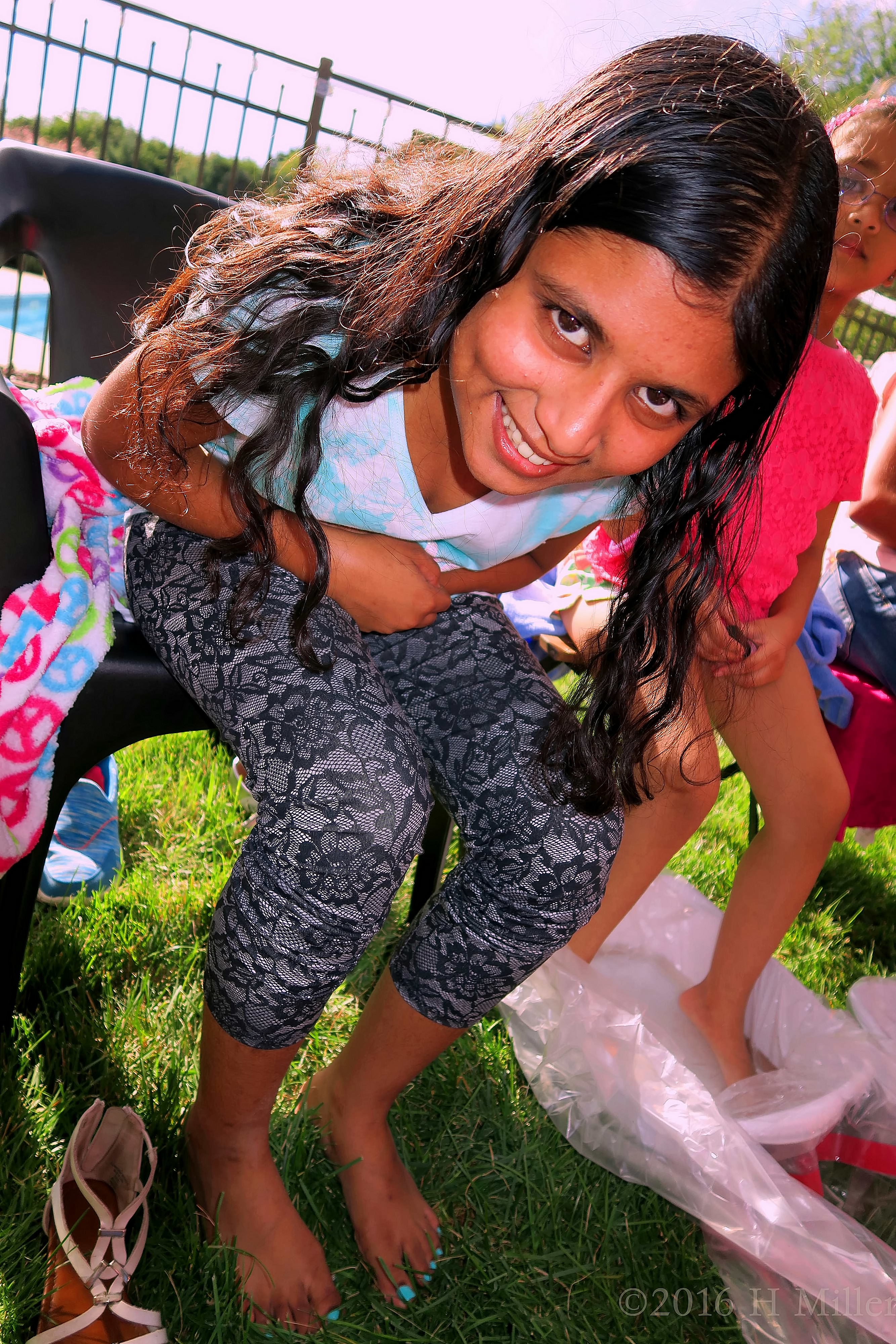 Loving Her New Kids Pedi Look! Loving Her New Kids Pedi Look!