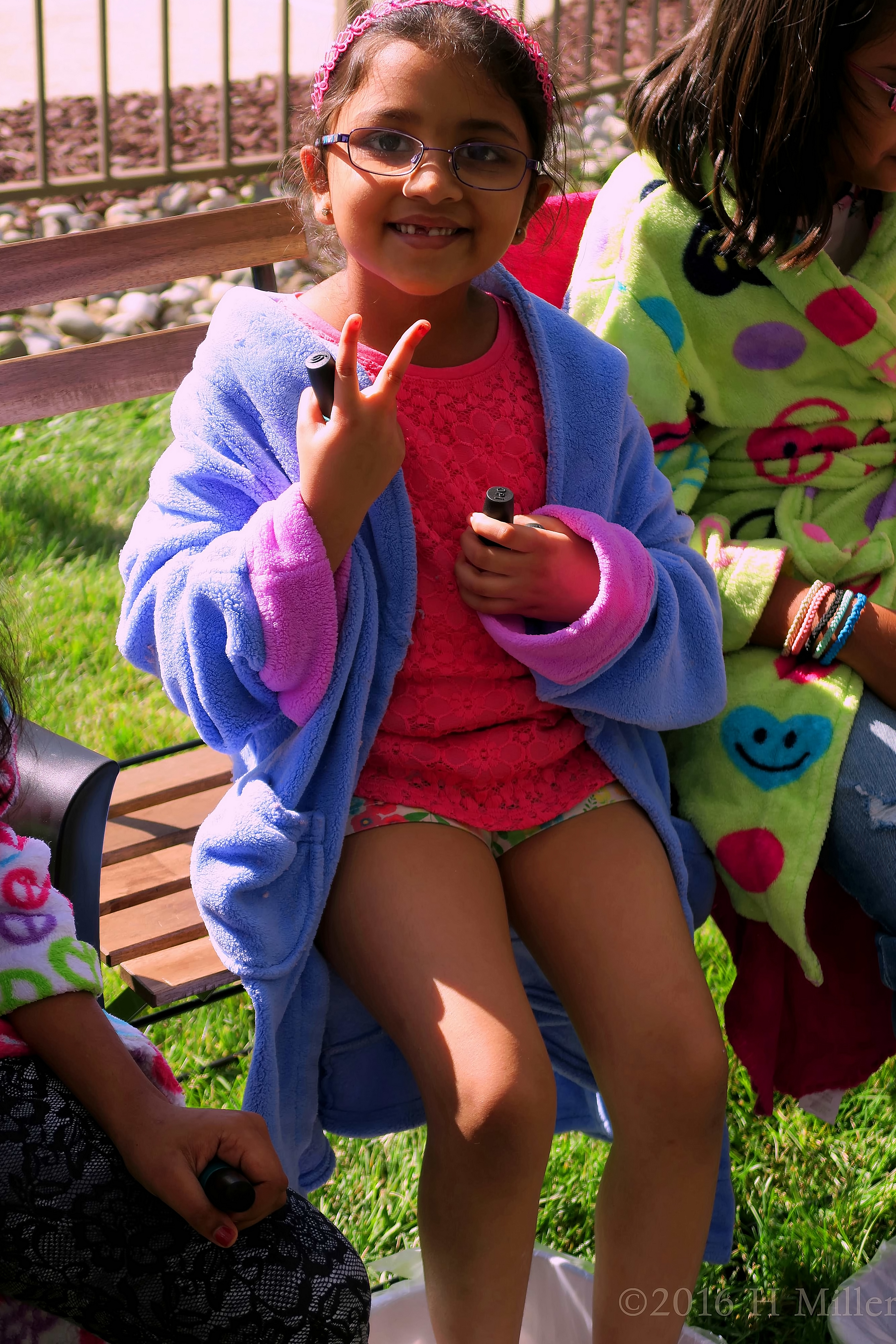 Two Nail Colors For A Gorgeous Two Toned Girls Pedicure! Two Nail Colors For A Gorgeous Two Toned Girls Pedicure!