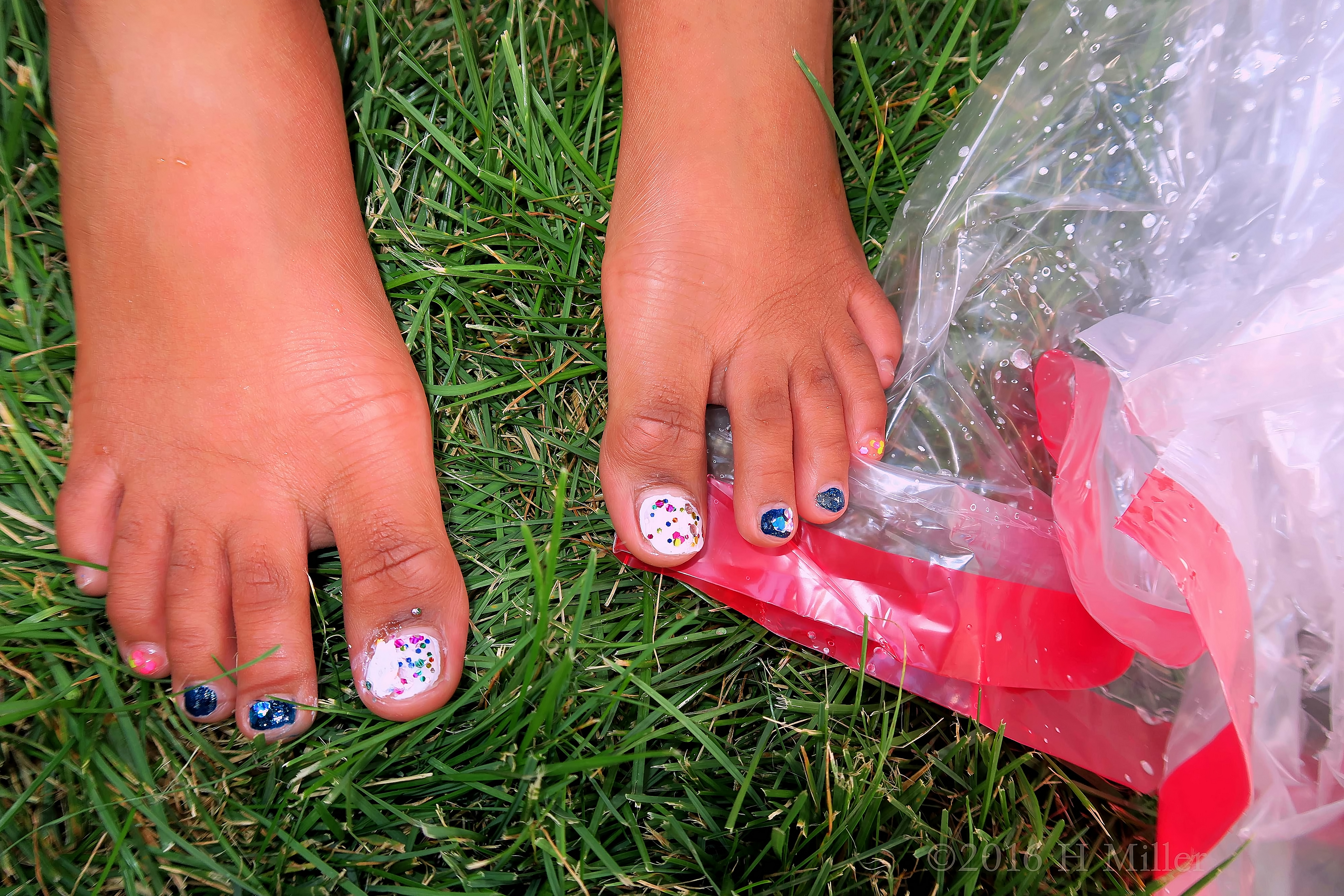 What's Better Than One Color Nail Polish For This Kids Pedicure! Multi Colored Nail Polish!! With Sparkles!!! What's Better Than One Color Nail Polish For This Kids Pedicure! Multi Colored Nail Polish!! With Sparkles!!!