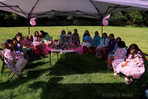 Group Photo Before The Spa Birthday Party Begins Group Photo Before The Spa Birthday Party Begins