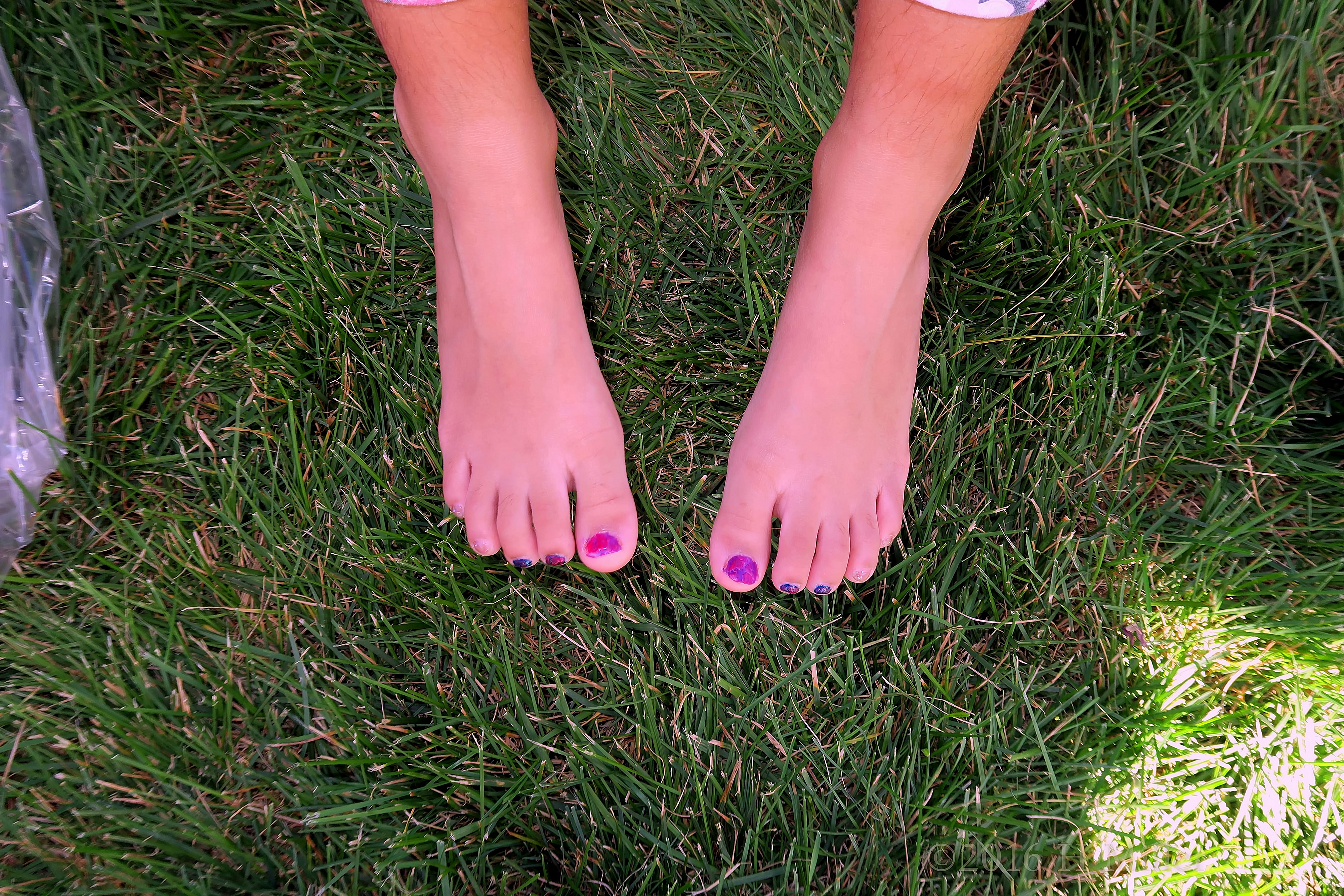 A Totally Unique Girls Pedicure. A Totally Unique Girls Pedicure.