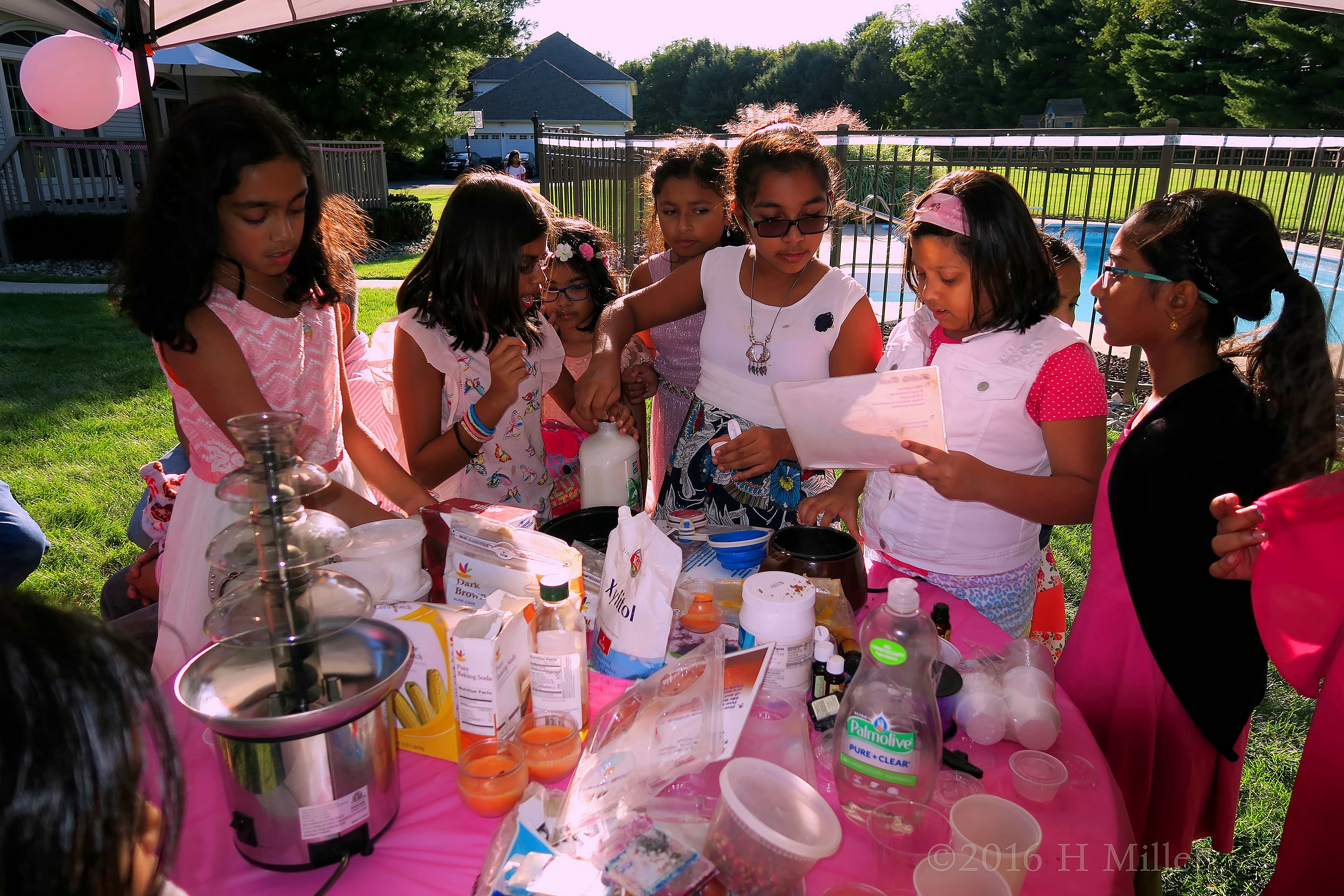 Girls Helping Each Other To Make Bath Salts And Soaps For Kids Crafts Projects. Girls Helping Each Other To Make Bath Salts And Soaps For Kids Crafts Projects.