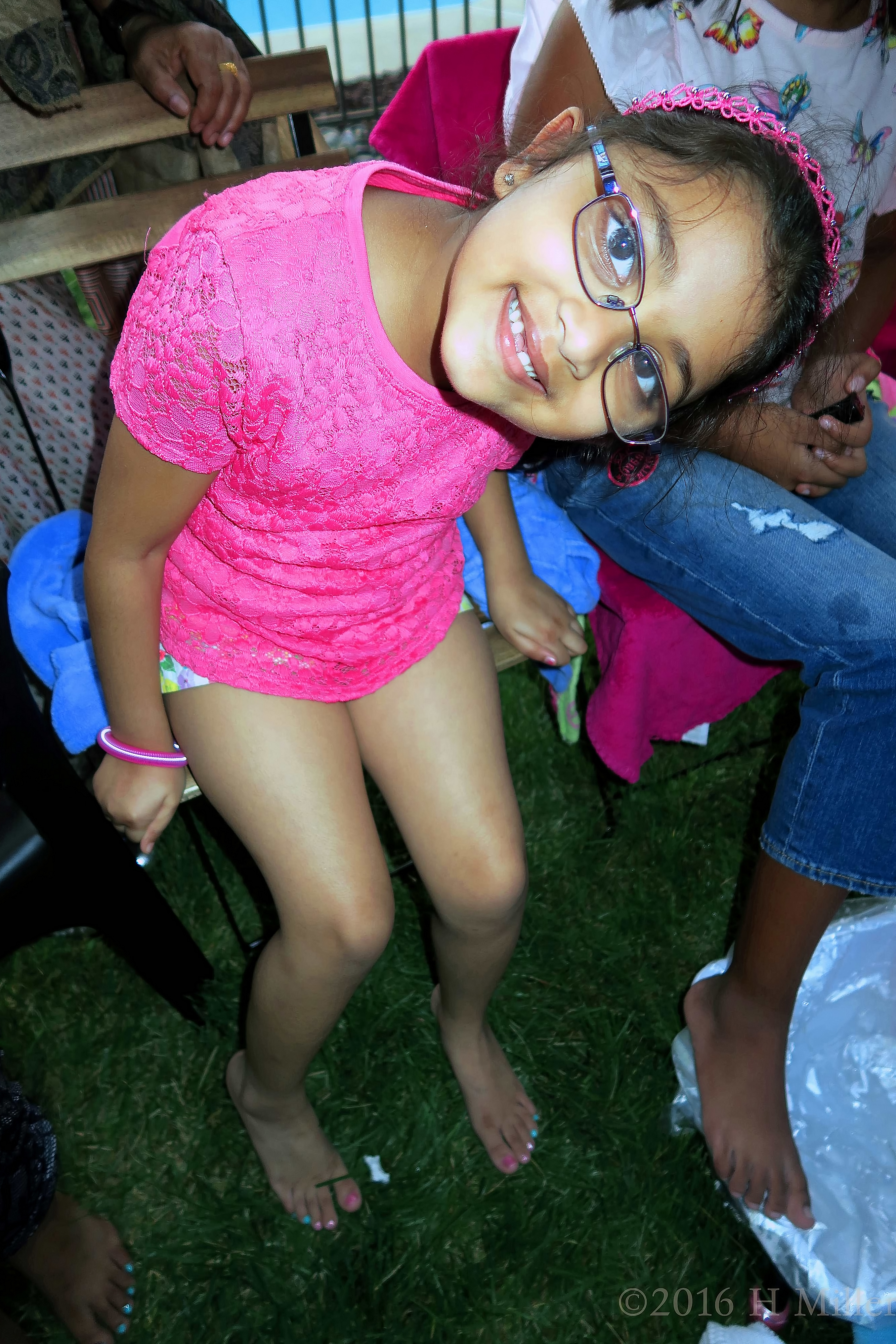 Happy To Be At A Kids Birthday Party Spa! Happy To Be At A Kids Birthday Party Spa!