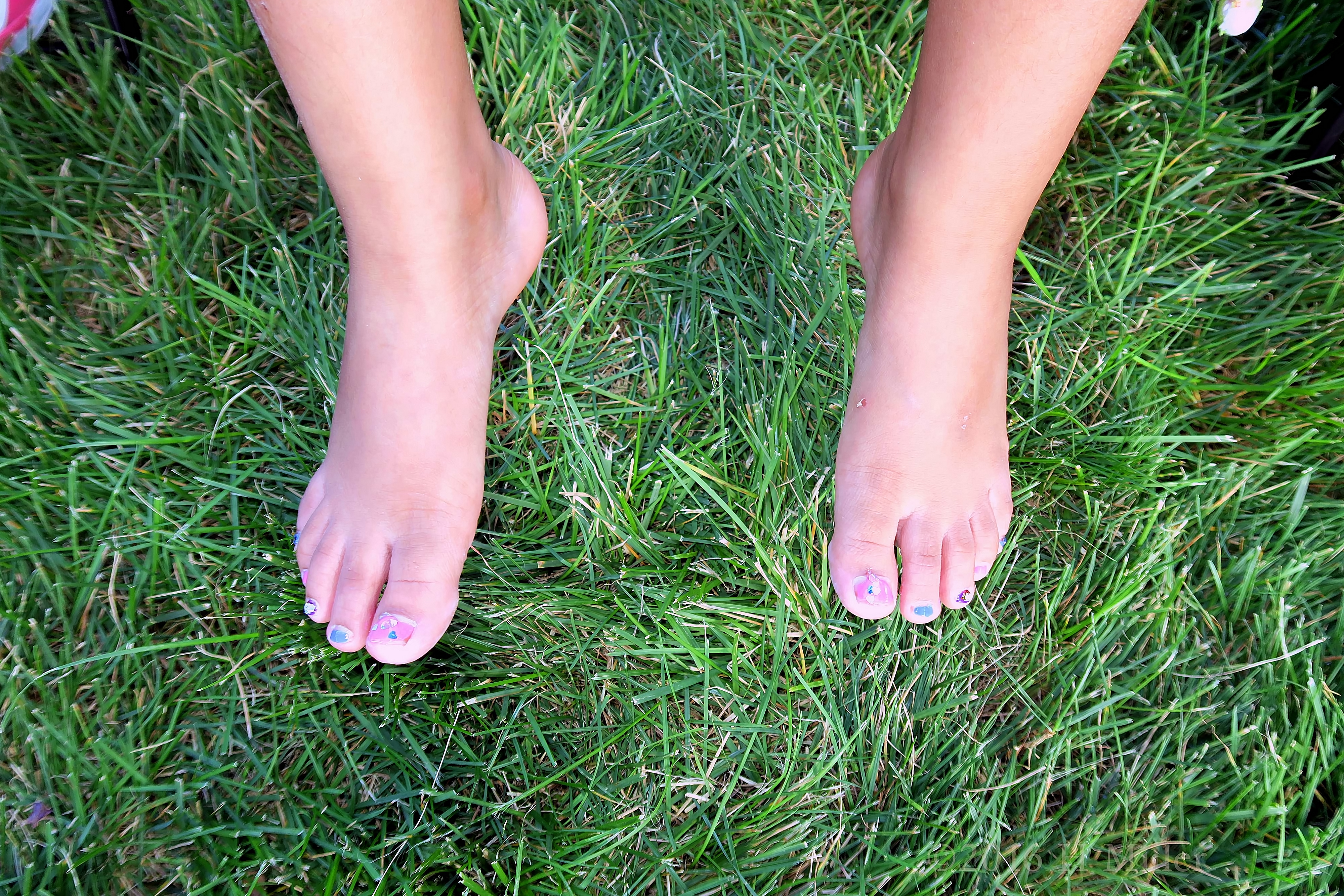 Pastel Girls Pedicure. Pastel Girls Pedicure.