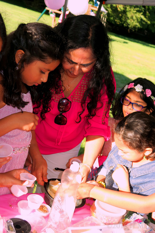 Carefully Measuring Out Ingredients For The Kids Crafts Carefully Measuring Out Ingredients For The Kids Crafts