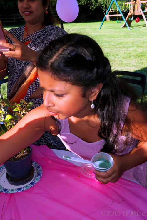 The Birthday Girl Is Having A Blast At Her Kids Party! The Birthday Girl Is Having A Blast At Her Kids Party!