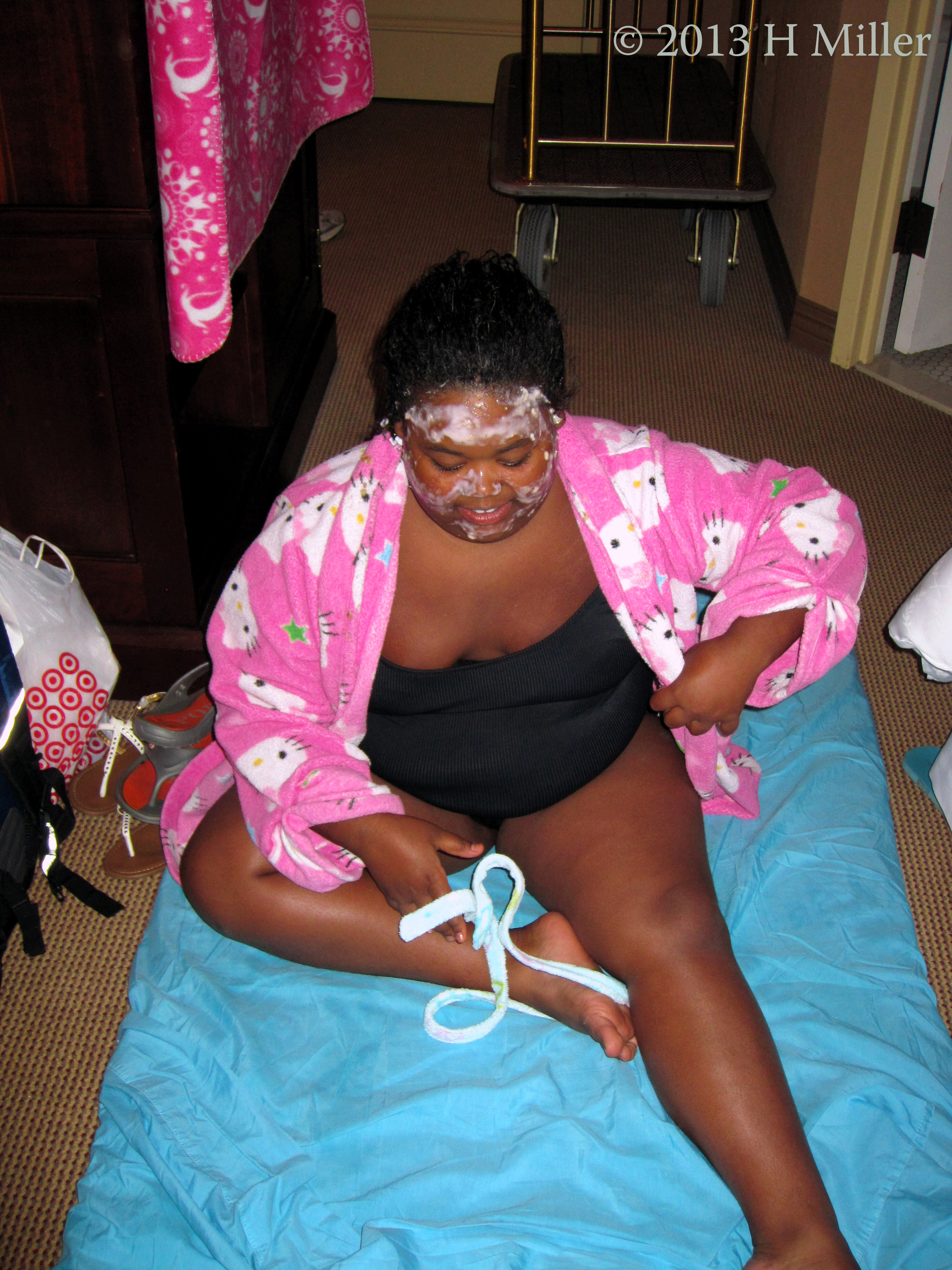 Time To Take Off The Mask. Enough Relaxation For Now. Feeling Sleepy! Time To Take Off The Mask. Enough Relaxation For Now. Feeling Sleepy!